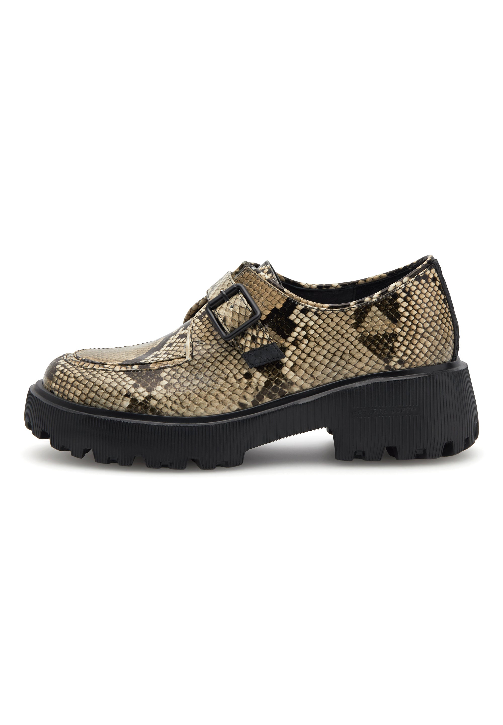 WODEN STB WOMENS Posey Monk Snake Shoes 856 Snake