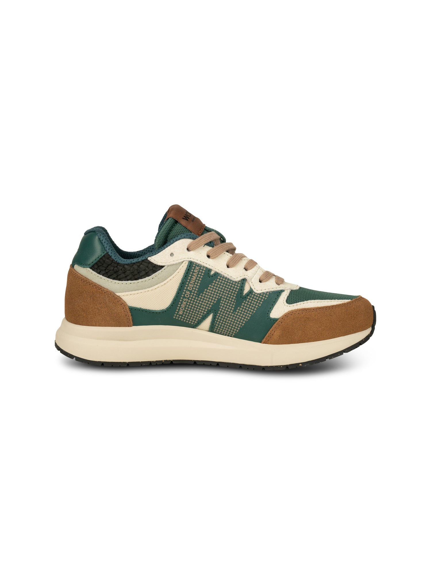 WODEN Rigmor Sneakers 106 Caramel/Deep Forest