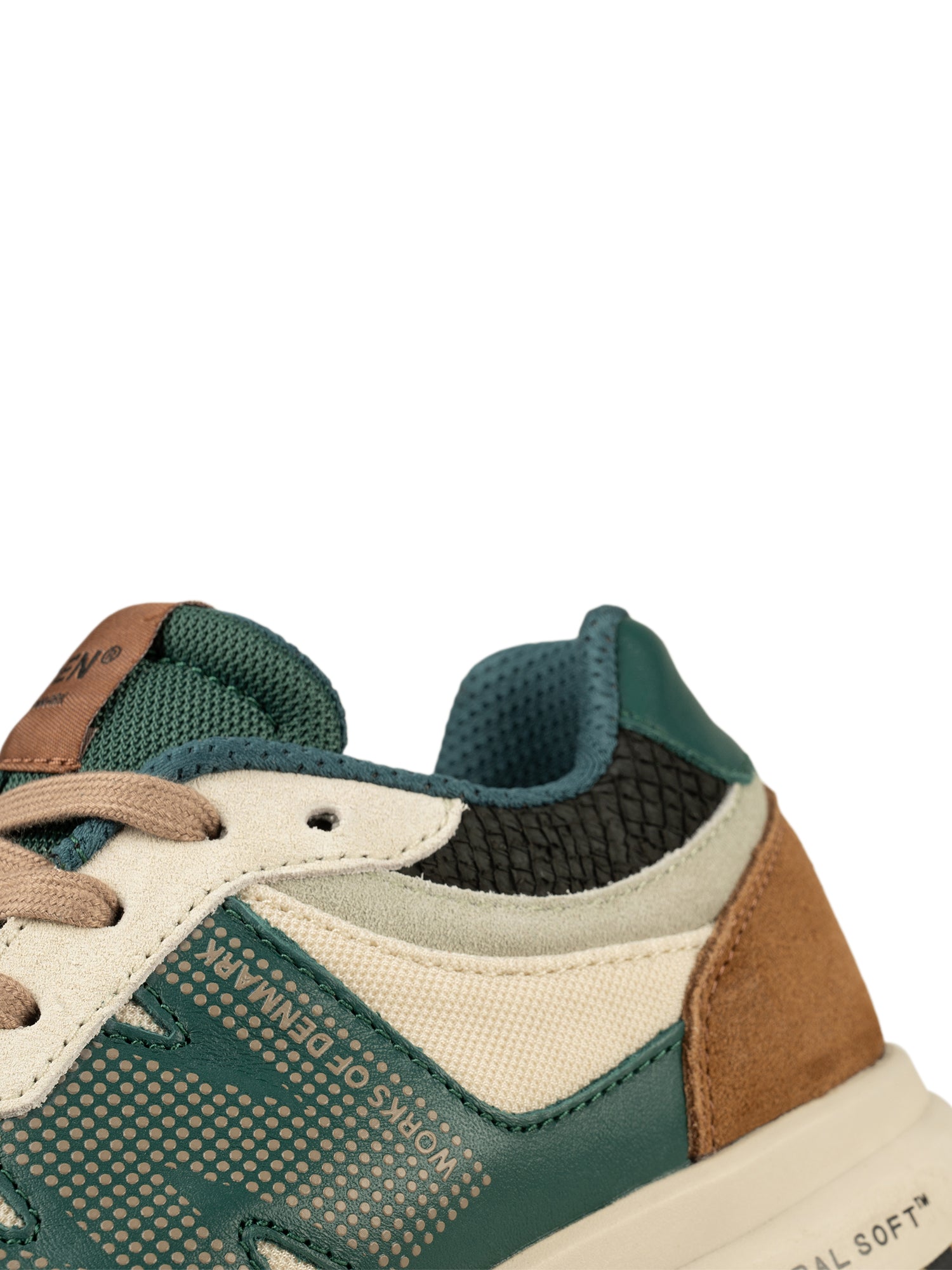 WODEN Rigmor Sneakers 106 Caramel/Deep Forest