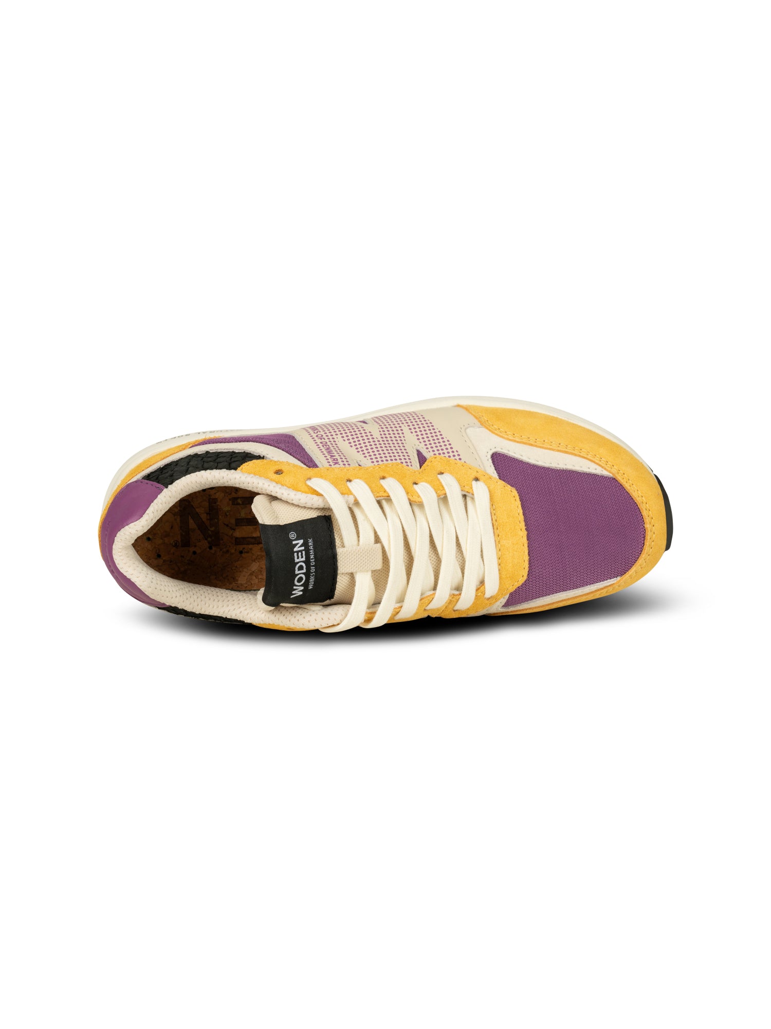 WODEN Rigmor Sneakers 108 Old Gold/Amethyst