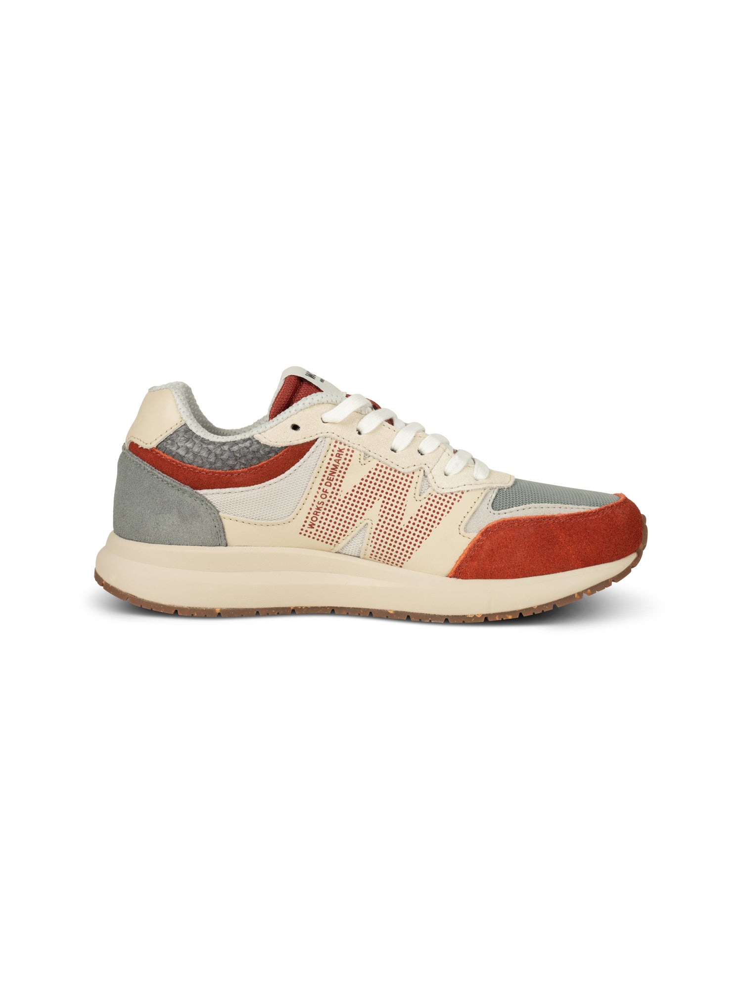 WODEN Rigmor Sneakers 109 Rust/Autumn Grey