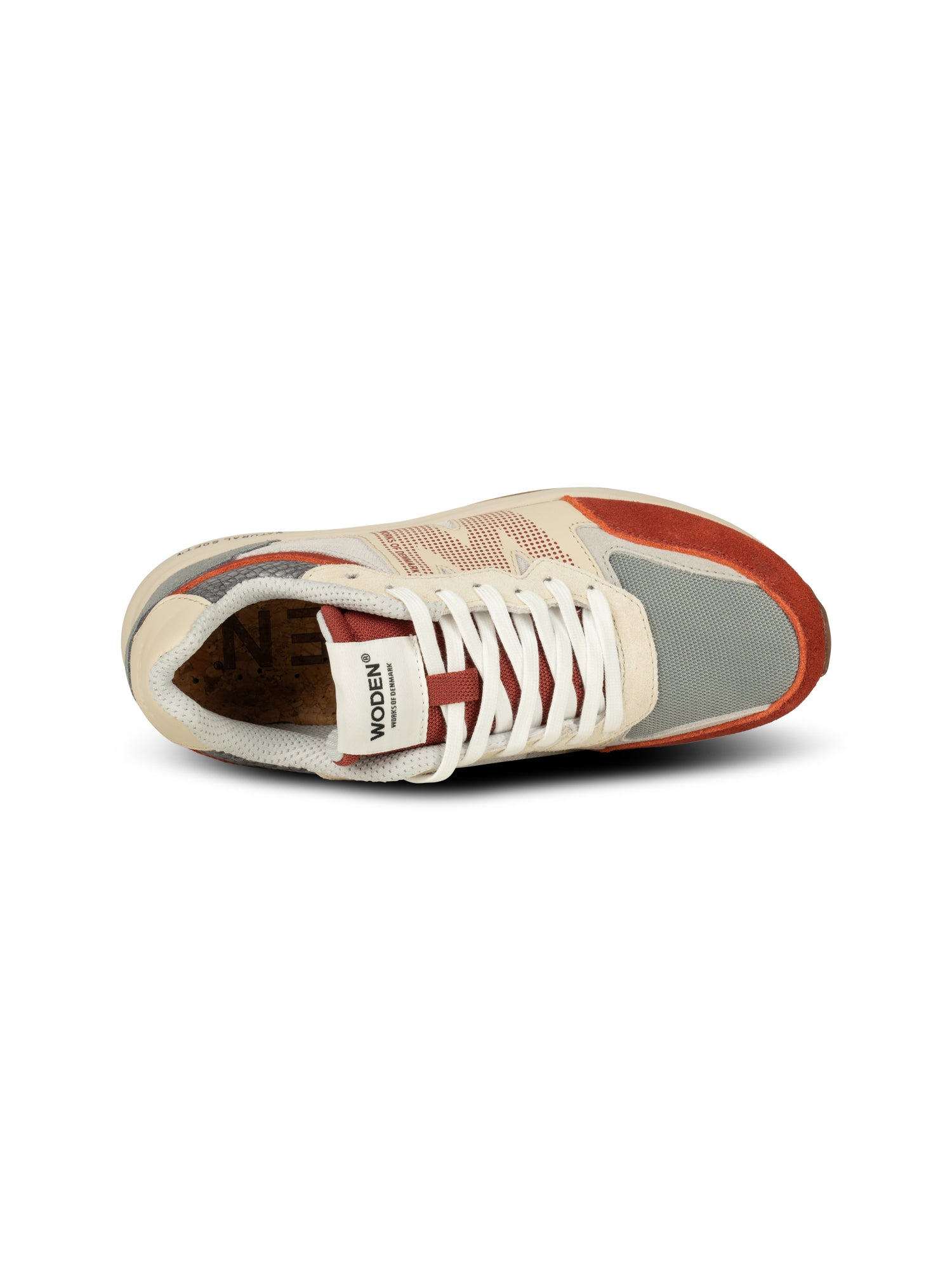 WODEN Rigmor Sneakers 109 Rust/Autumn Grey