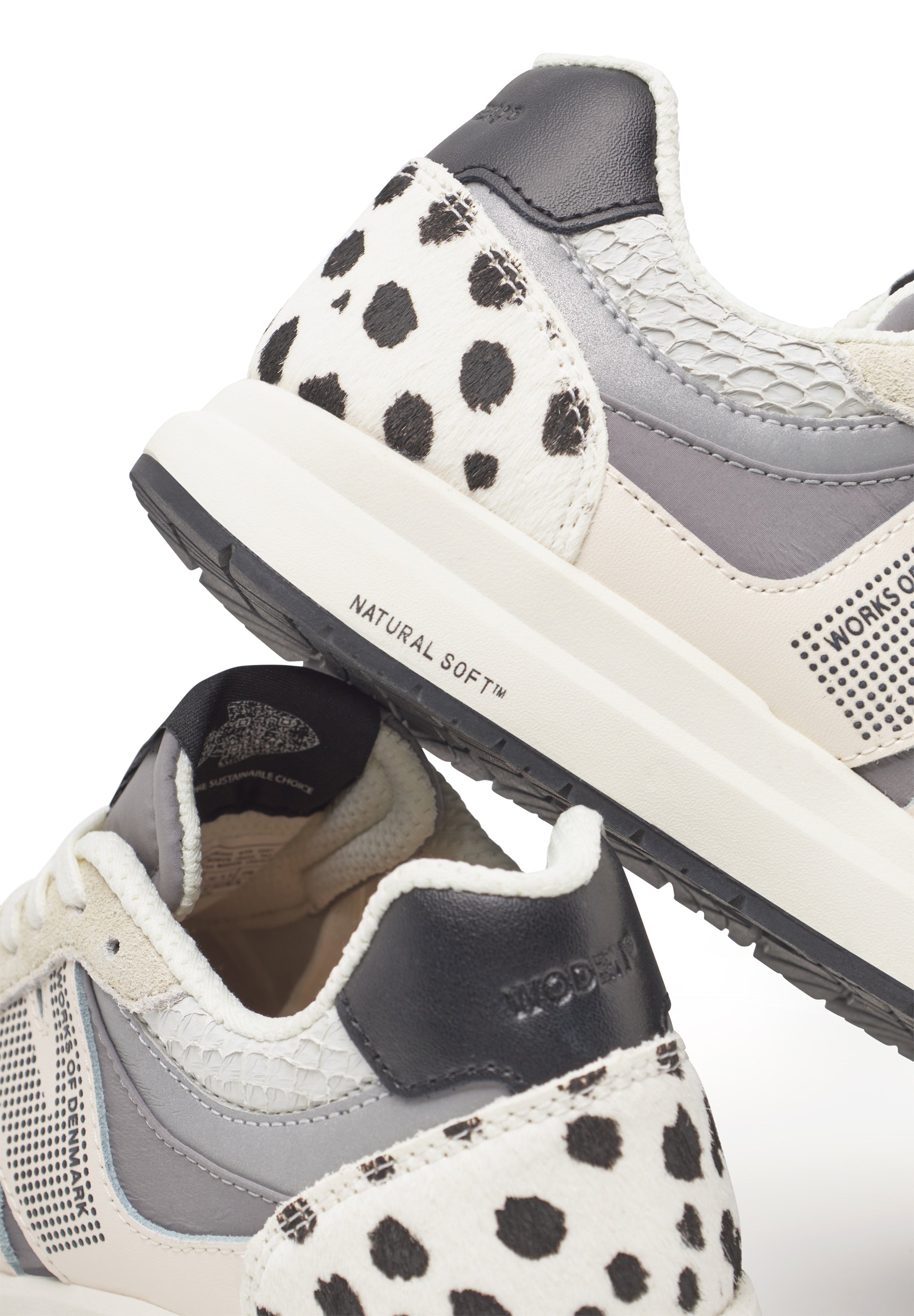WODEN Rigmor Animal Sneakers 390 Dalmatian
