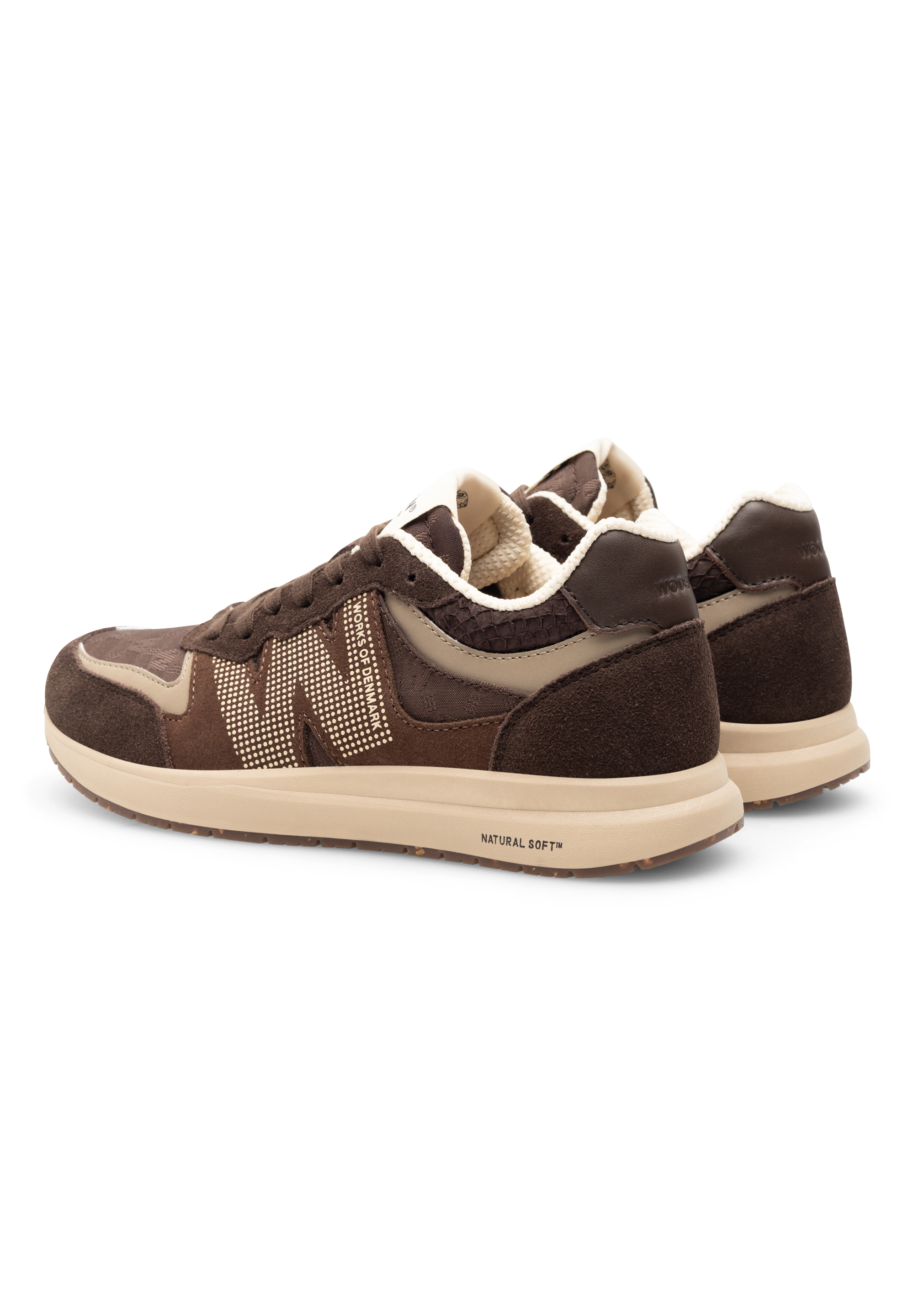 WODEN Rigmor Heritage Sneakers 063 Chocolate