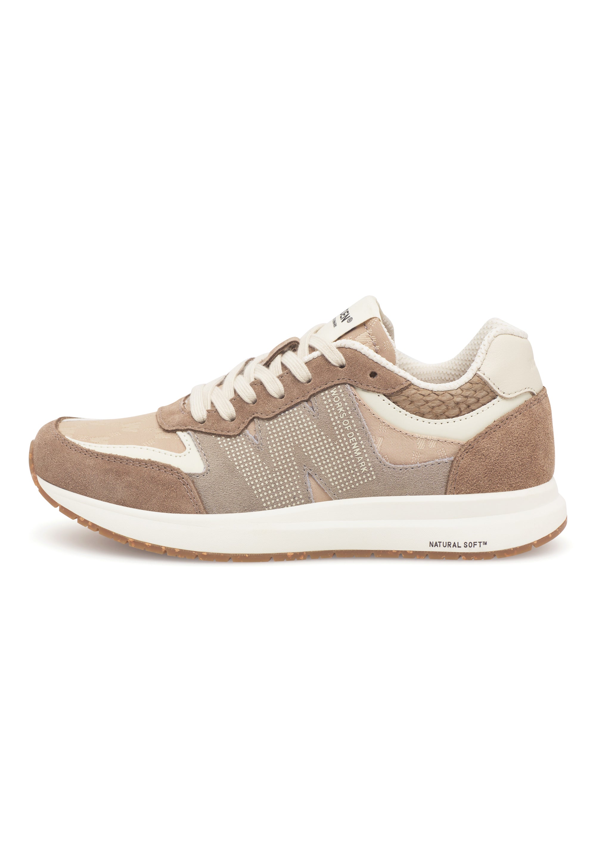 WODEN Rigmor Heritage Sneakers 852 Coffee Cream