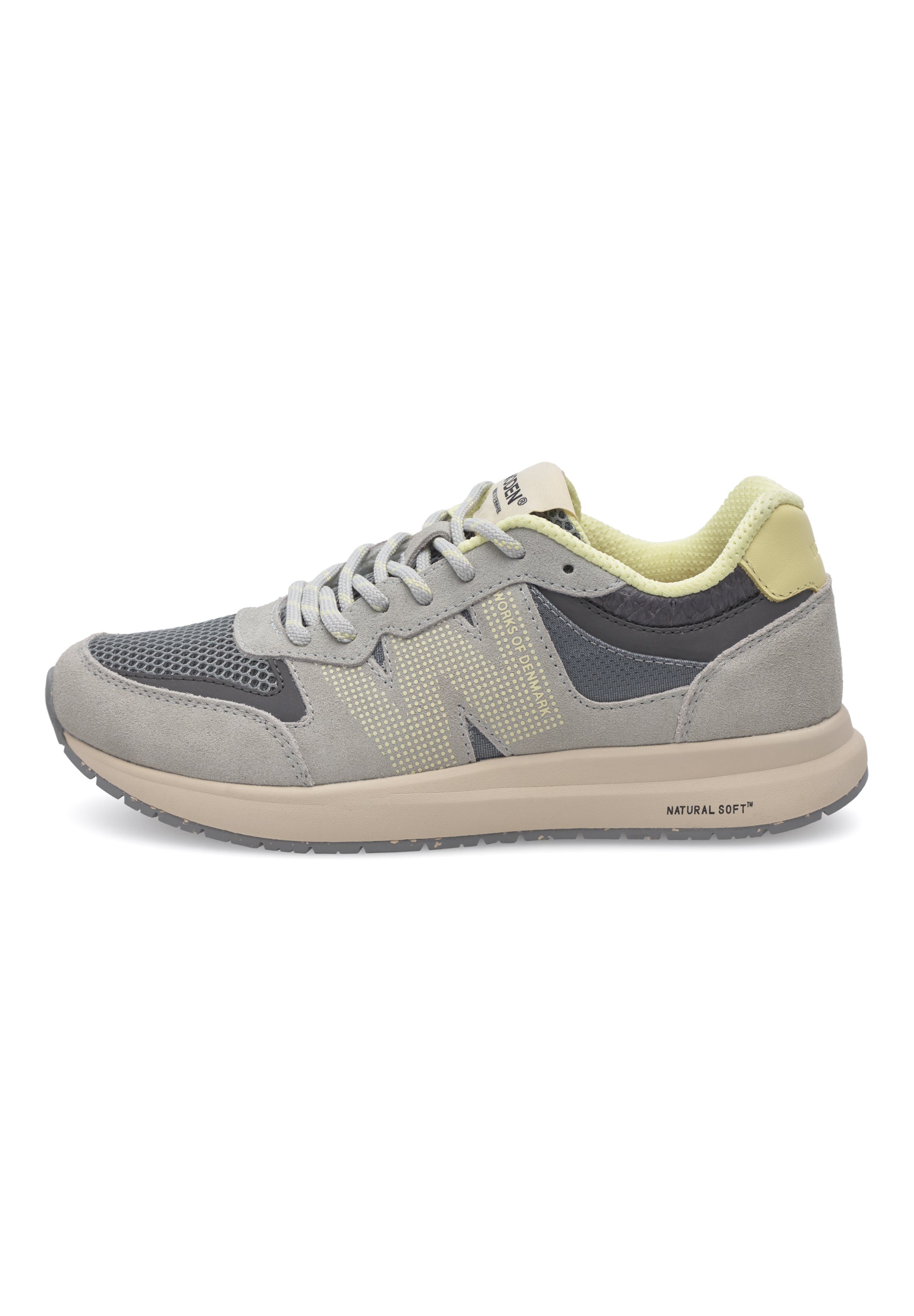 WODEN Rigmor Open Mesh Sneakers 049 Sea Fog Grey