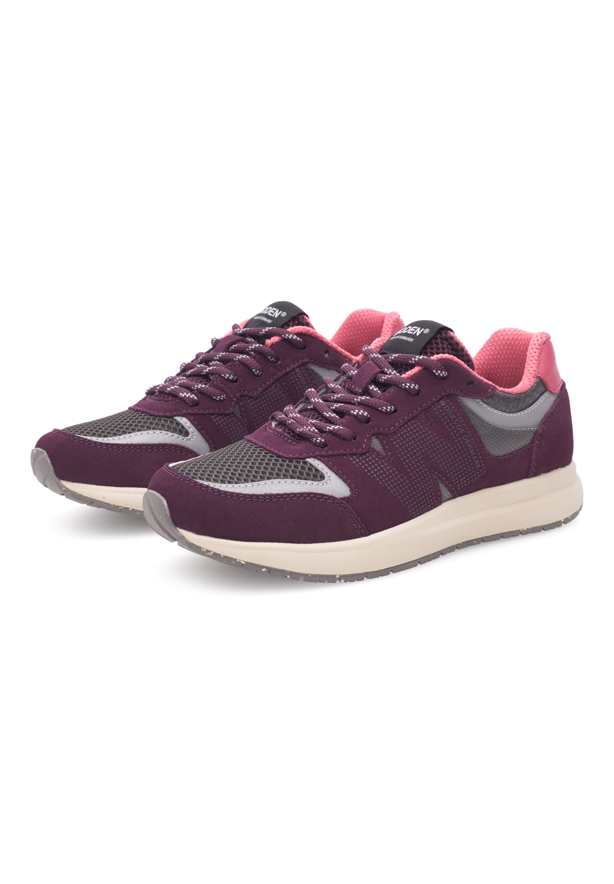 WODEN Rigmor Open Mesh Sneakers 248 Cherry