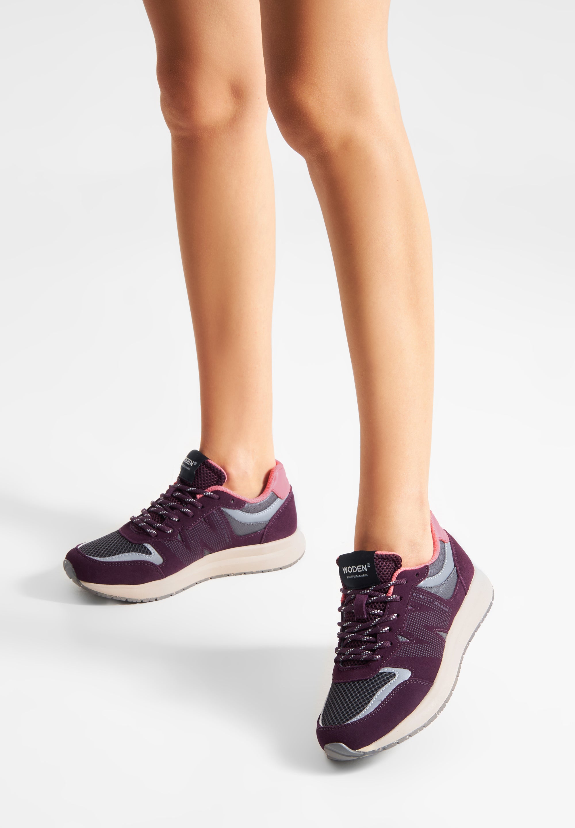WODEN Rigmor Open Mesh Sneakers 248 Cherry