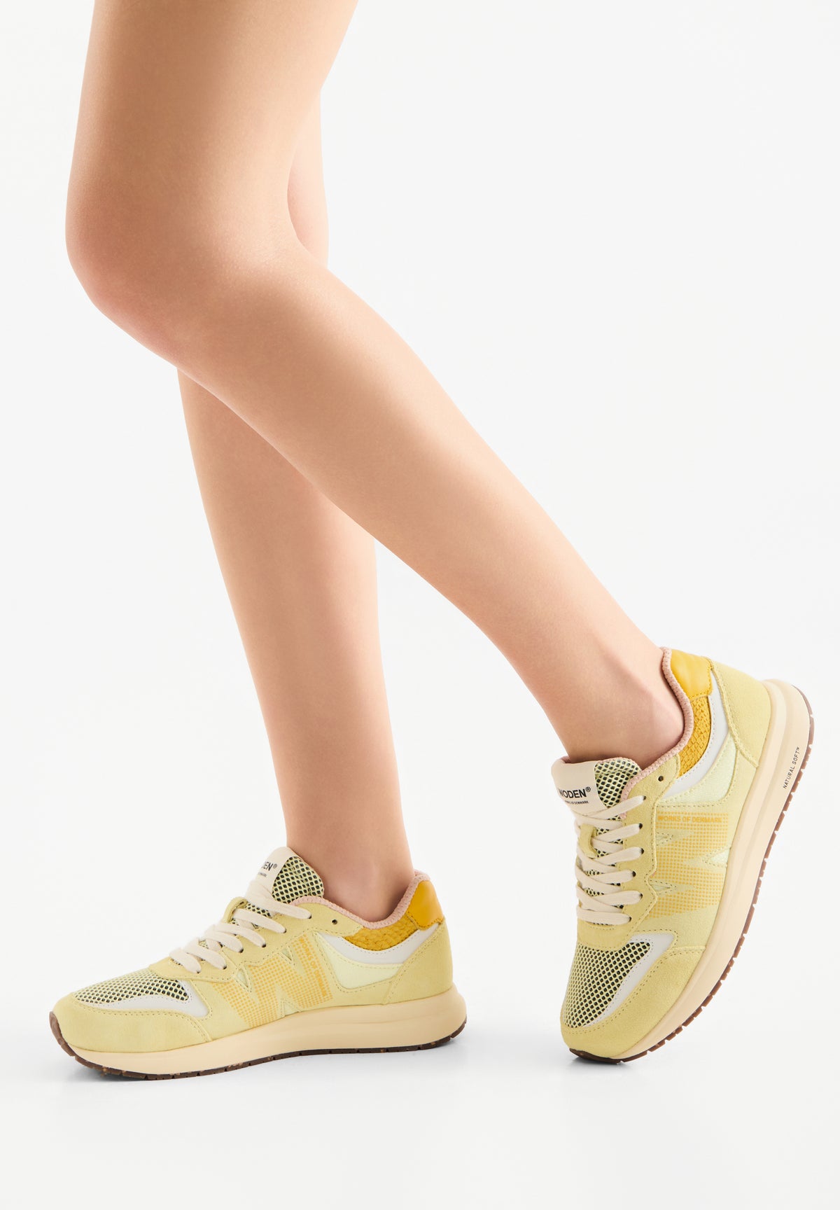 WODEN Rigmor Open Mesh Sneakers 274 Wax