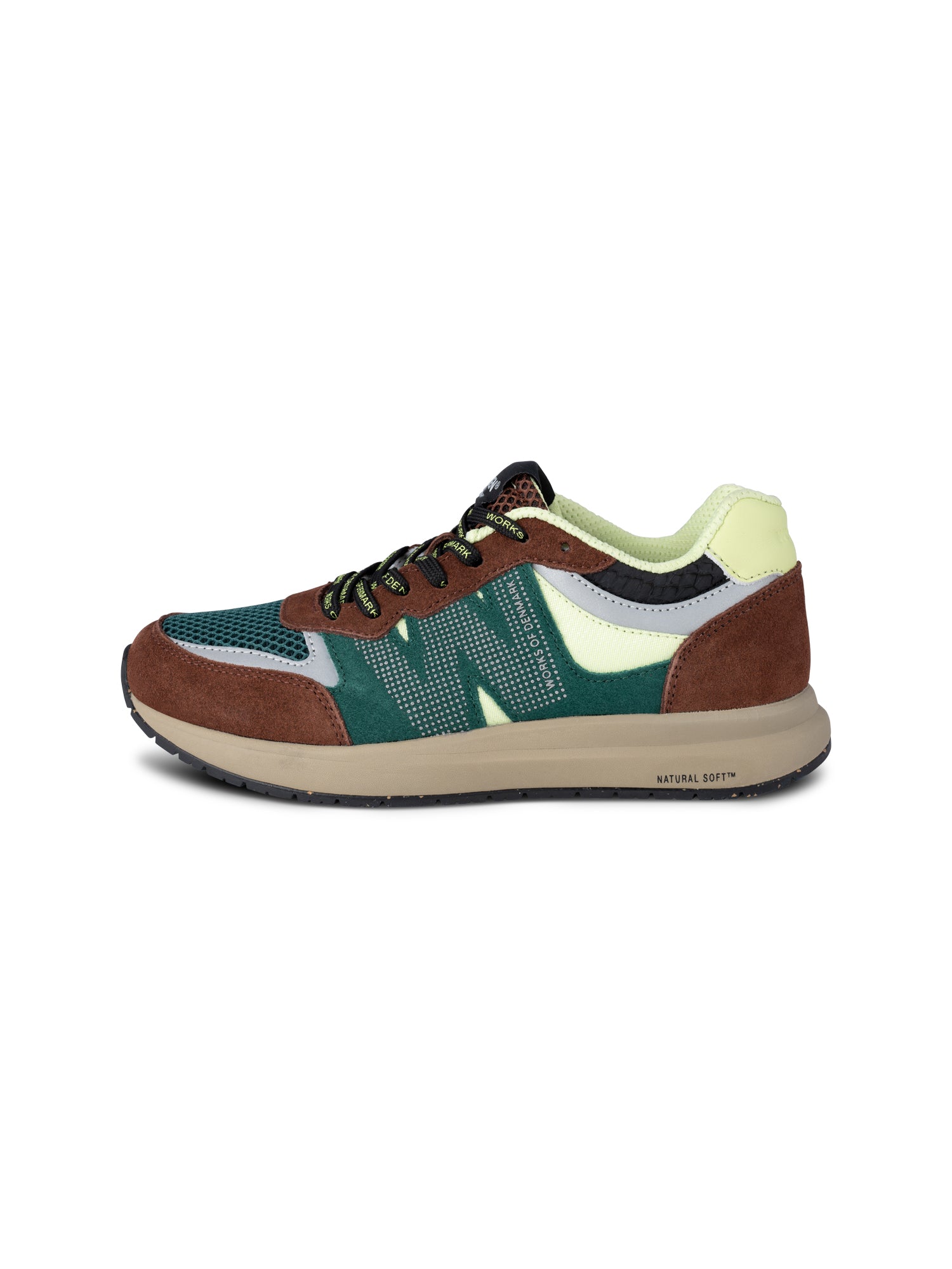 WODEN Rigmor Open Mesh Sneakers 313 Sepia/Deep Forest