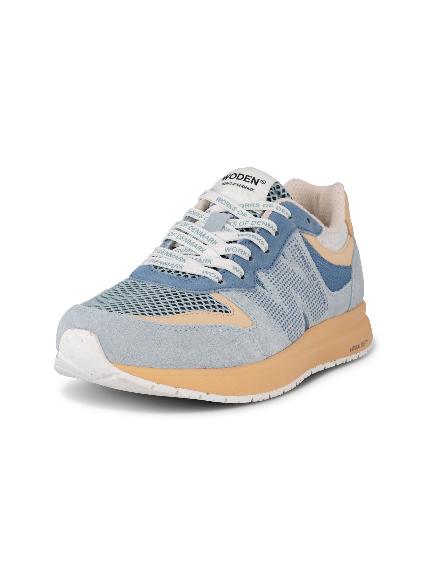WODEN Rigmor Open Mesh Sneakers 522 Ice Blue