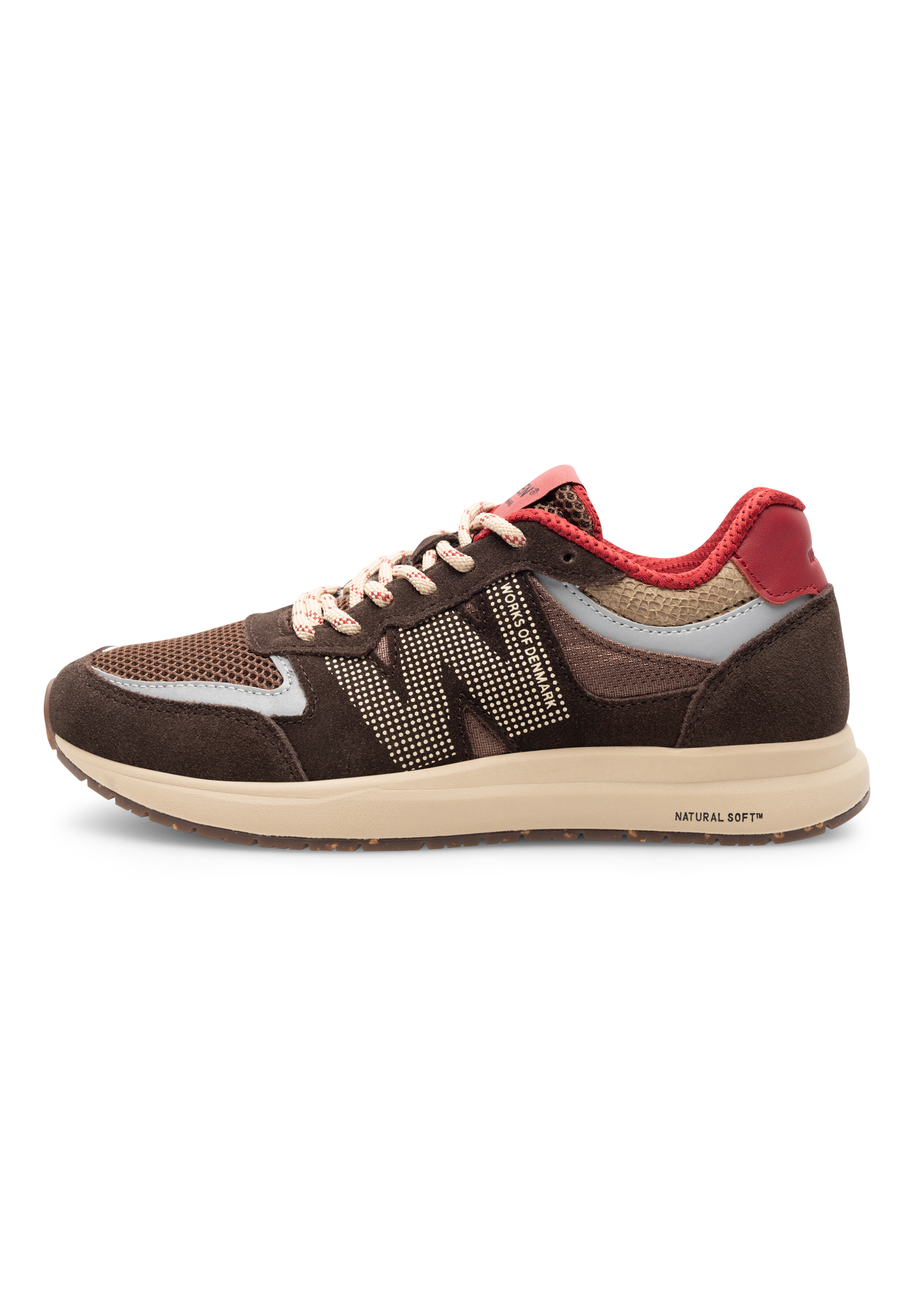 WODEN Rigmor Open Mesh Sneakers 541 Cacao Multi