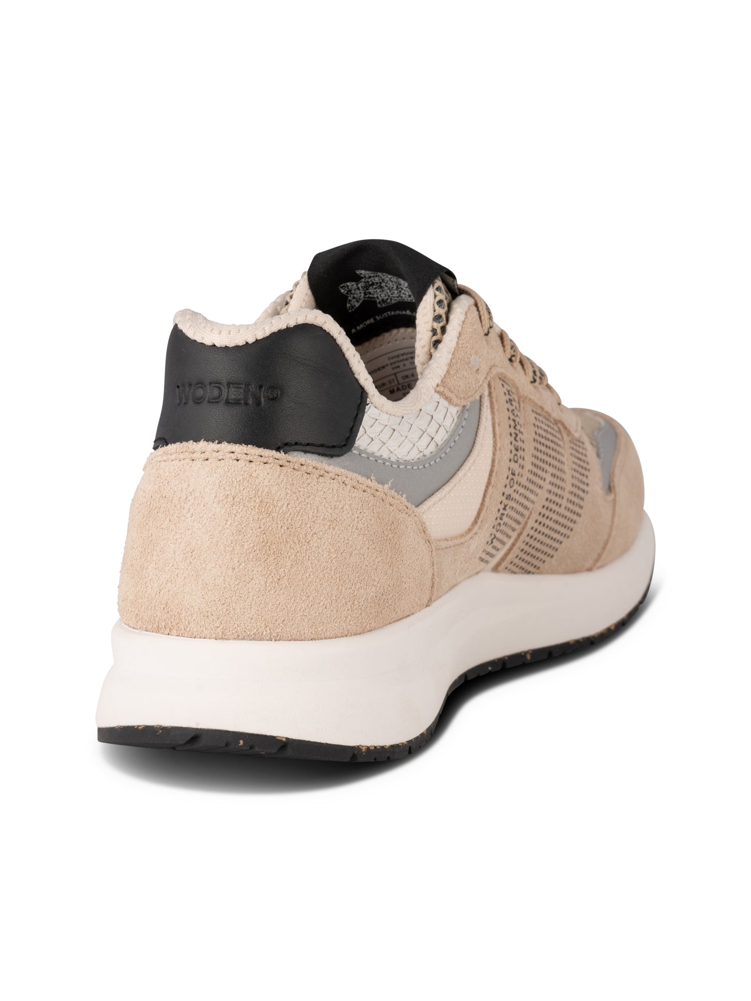 WODEN Rigmor Open Mesh Sneakers 852 Coffee Cream