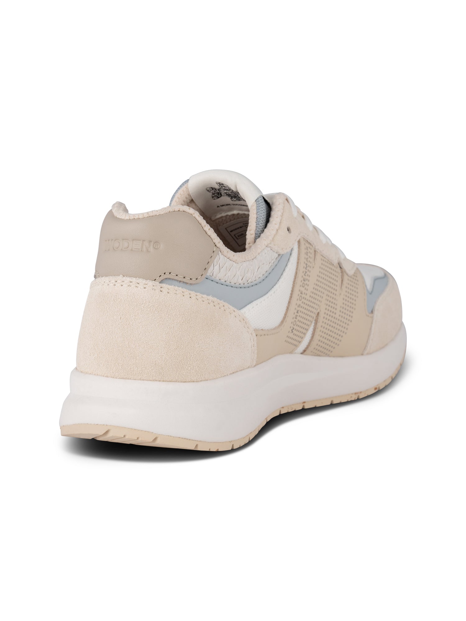WODEN Rigmor Reflective Sneakers 813 Ivory