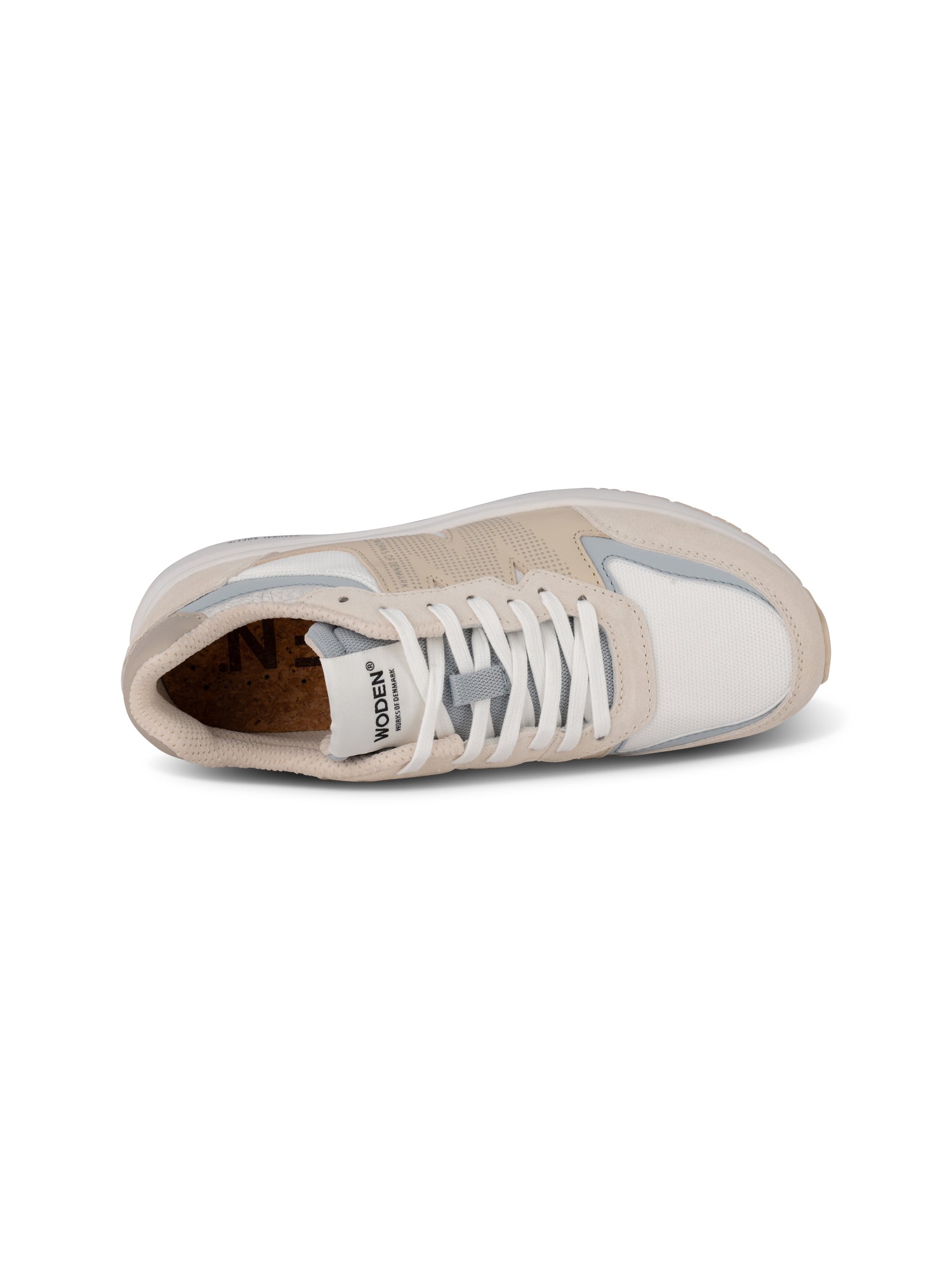 WODEN Rigmor Reflective Sneakers 813 Ivory