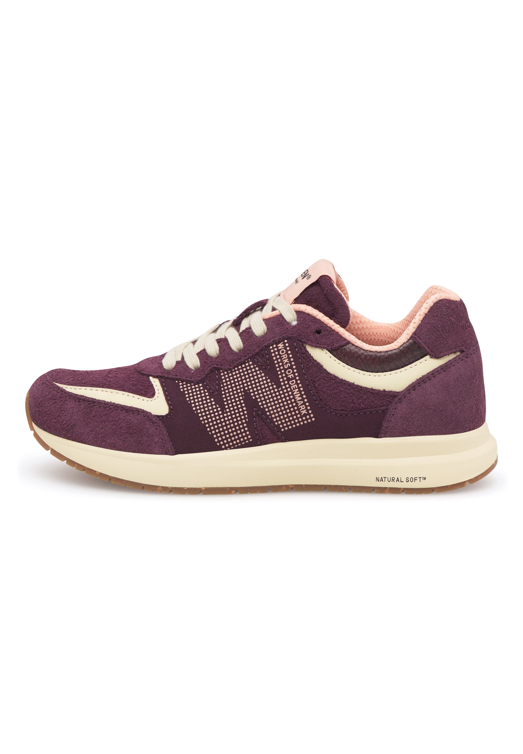 WODEN Rigmor Suede Sneakers 248 Cherry