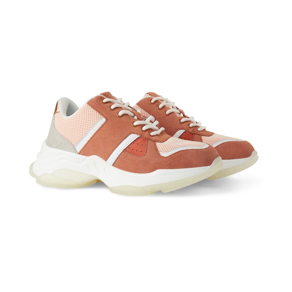 SHOE THE BEAR WOMENS Romina Sneakers Sneakers 195 CORAL RED