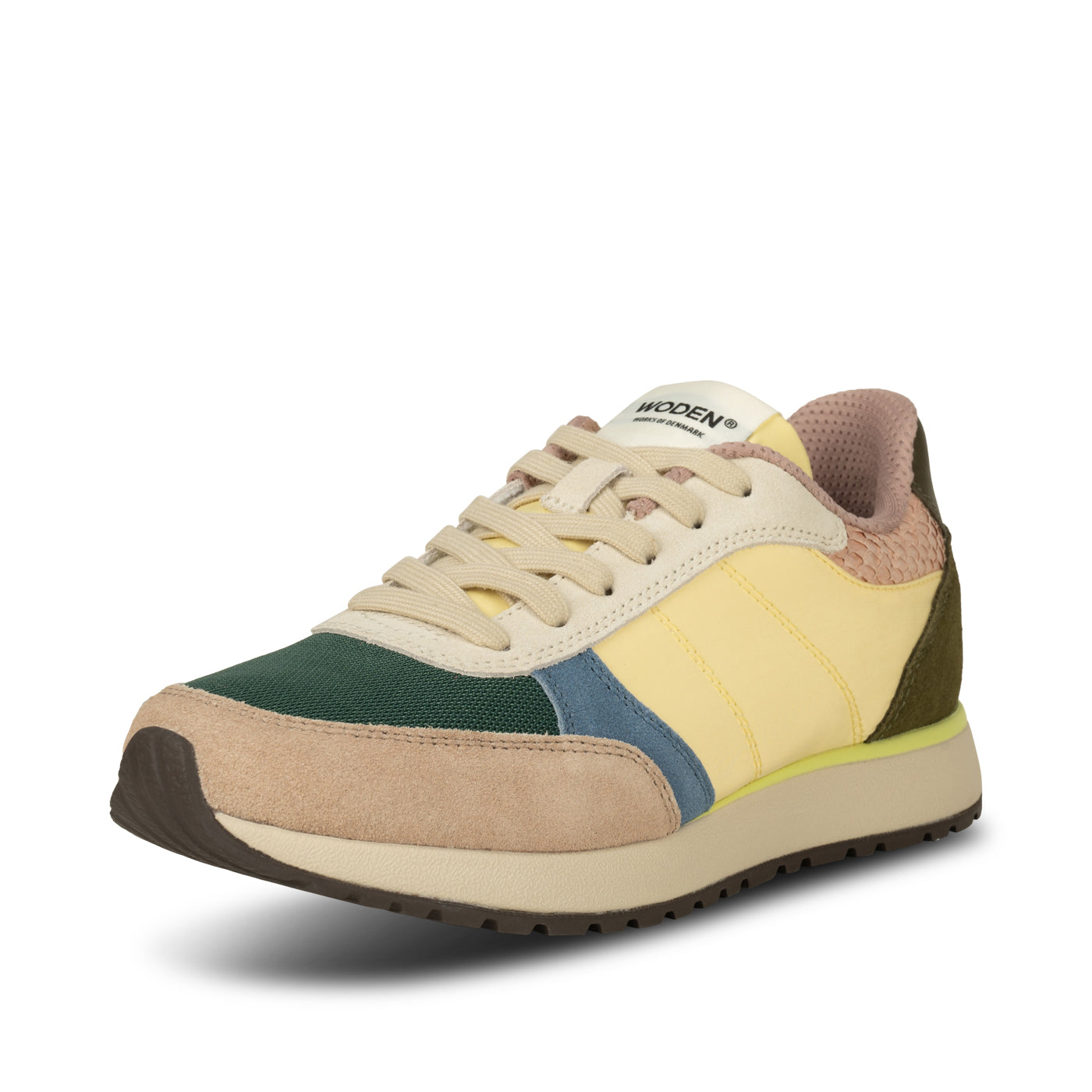 WODEN Ronja Sneakers 188 Dusty Yellow Multi