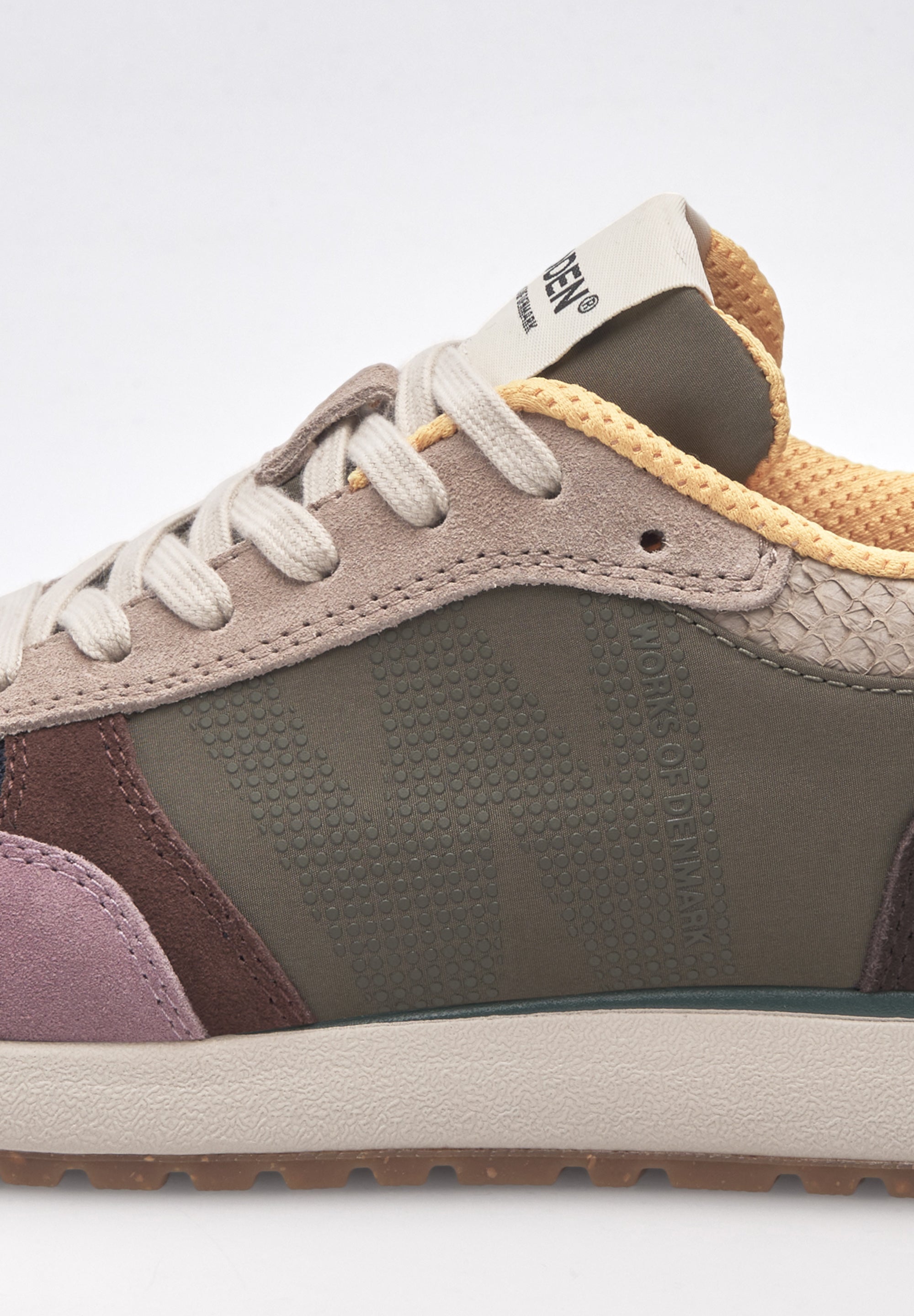 WODEN Ronja Sneakers 255 Dark Algae Multi