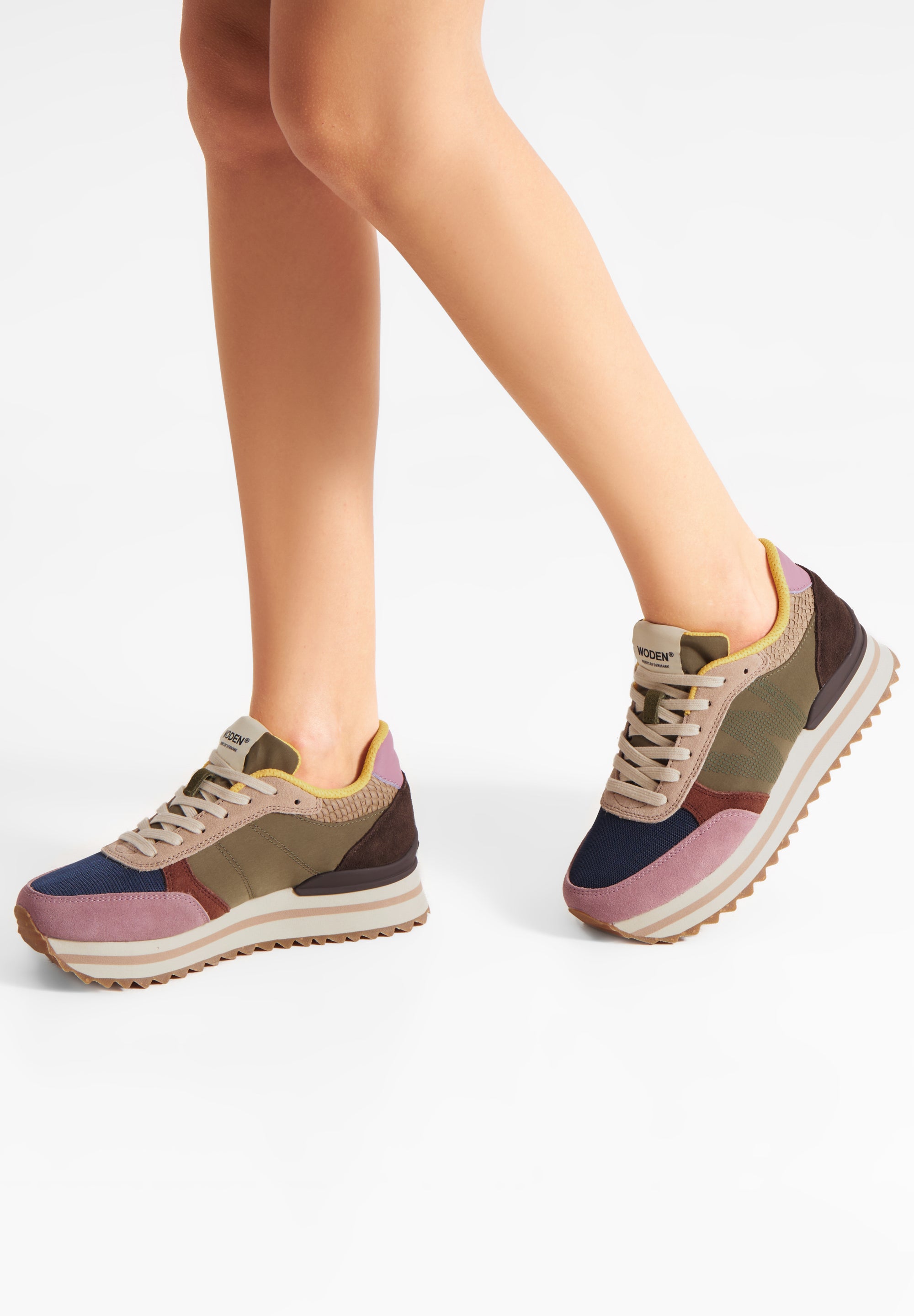 WODEN Ronja Plateau Plateau 255 Dark Algae Multi