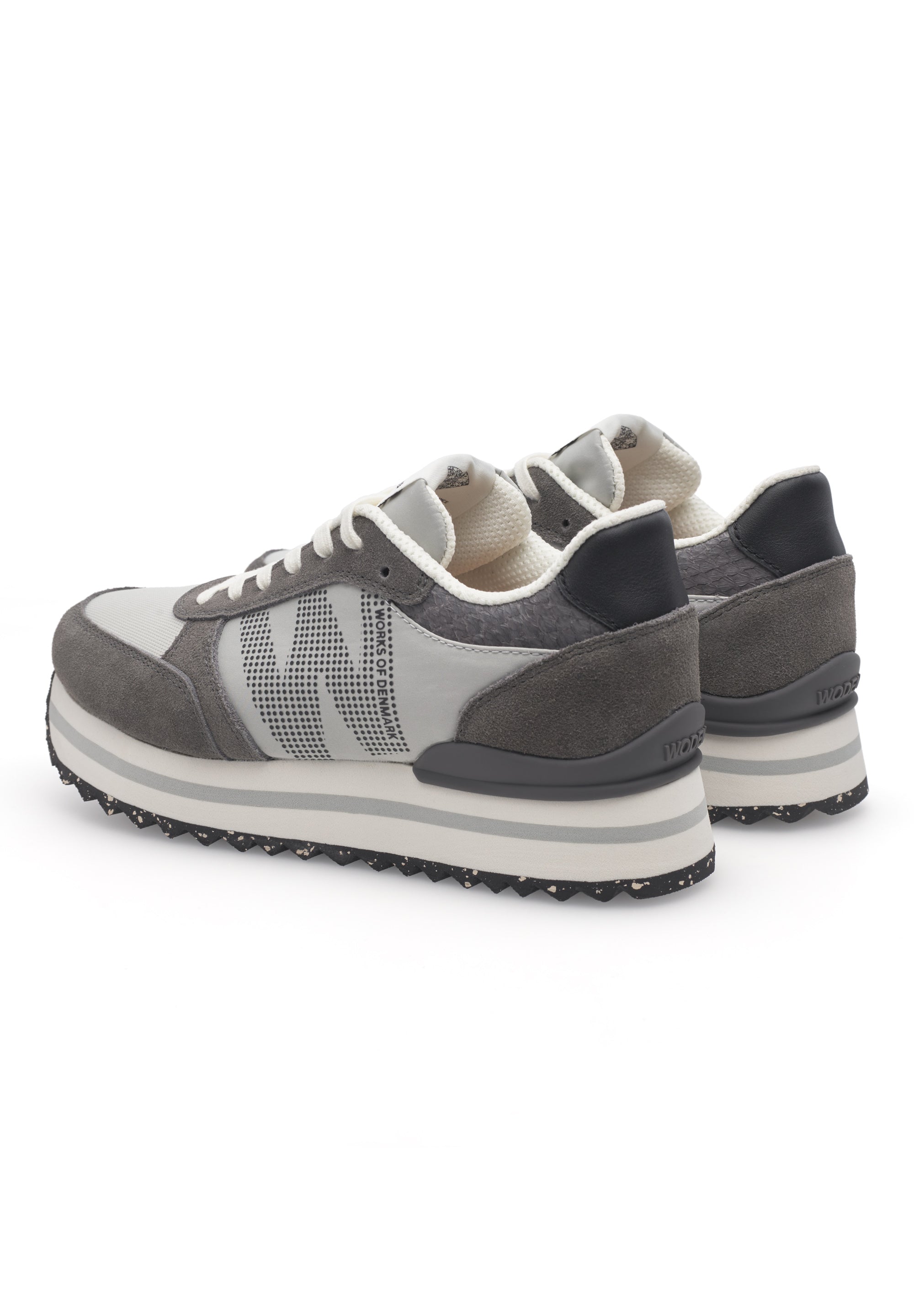 WODEN Ronja Plateau Plateau 268 Dark Grey Multi