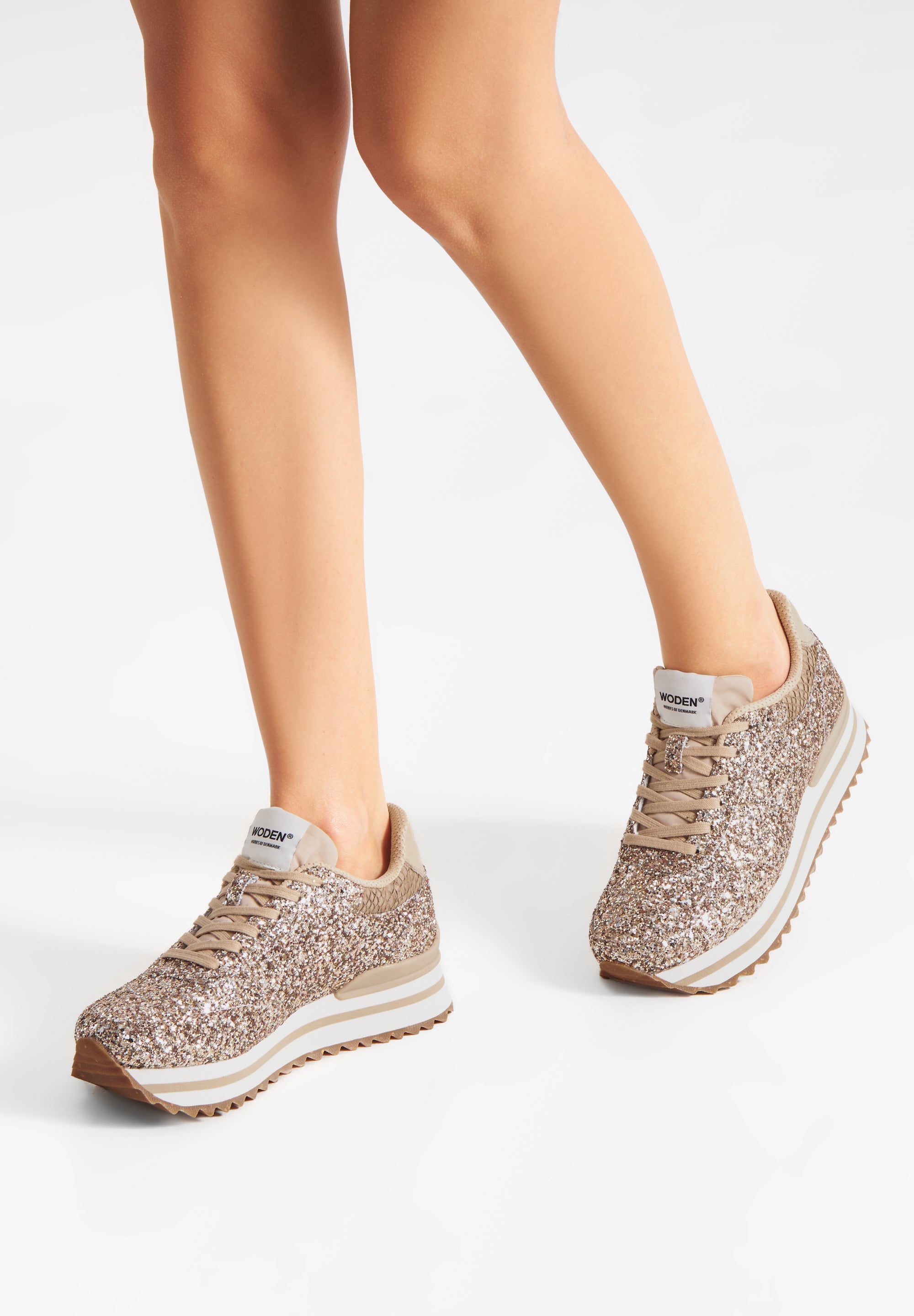WODEN Ronja Plateau Glitter Plateau 763 Multi