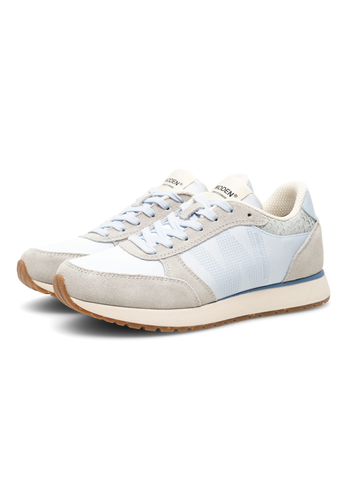 WODEN Ronja Satin Sneakers 272 Moonstone