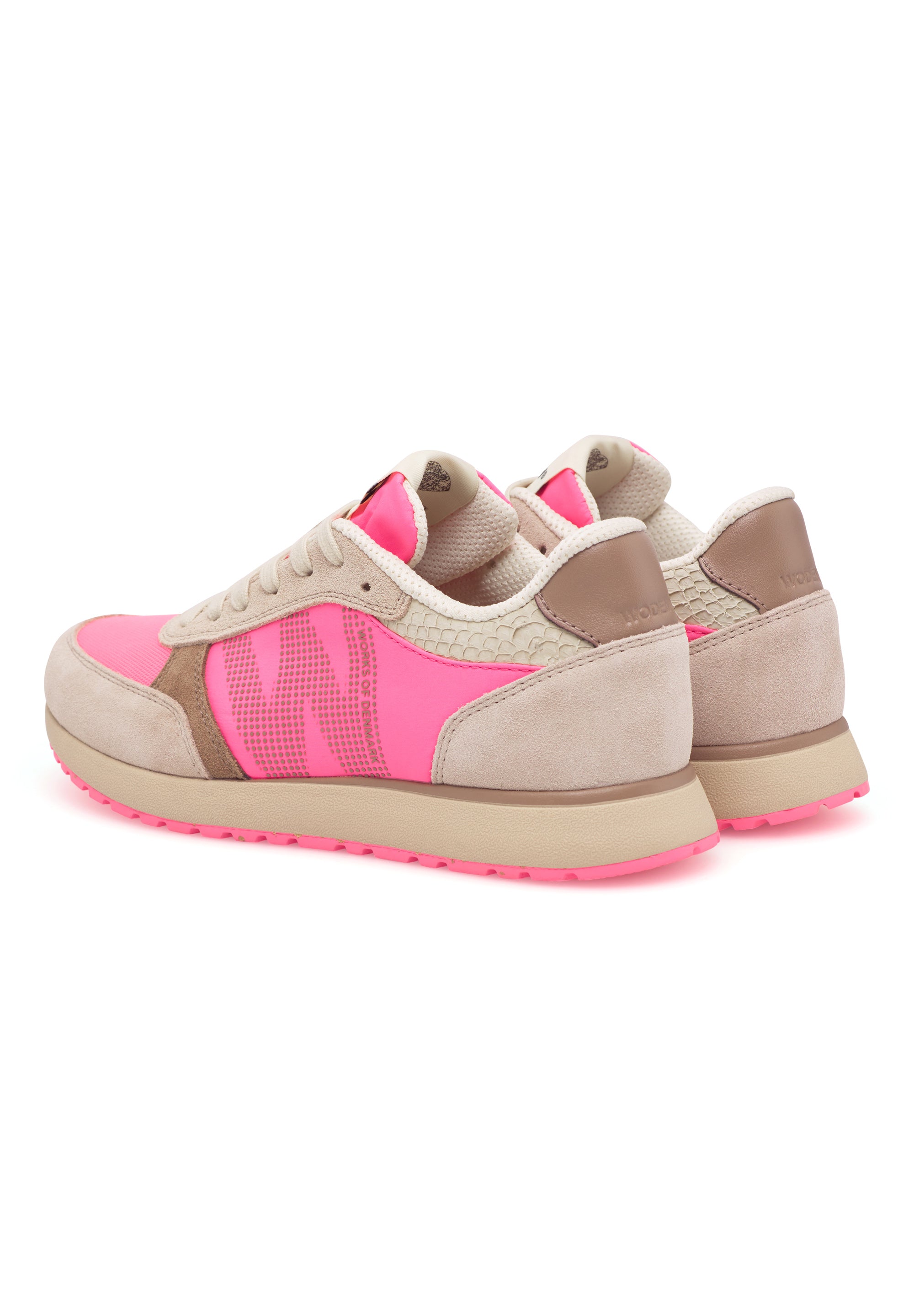 WODEN Ronja Tricolor Sneakers 377 Raspberry Multi