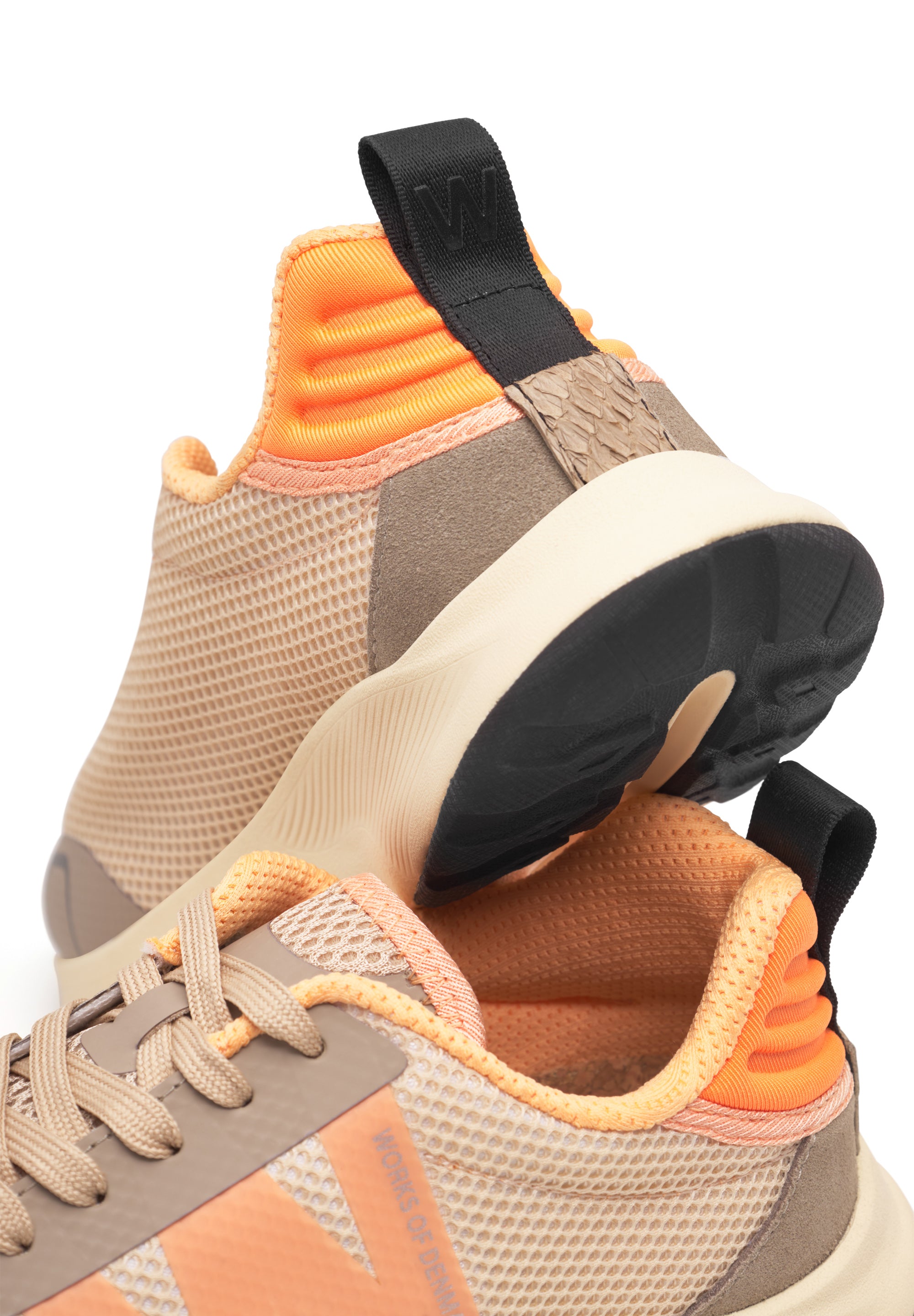 WODEN Sabine Sneakers 386 Coffee Cream/Tiger