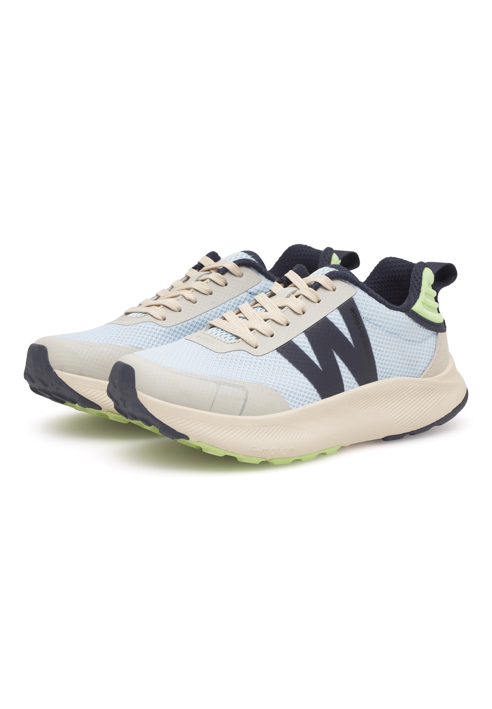 WODEN Sabine Sneakers 387 Moonstone/Matcha