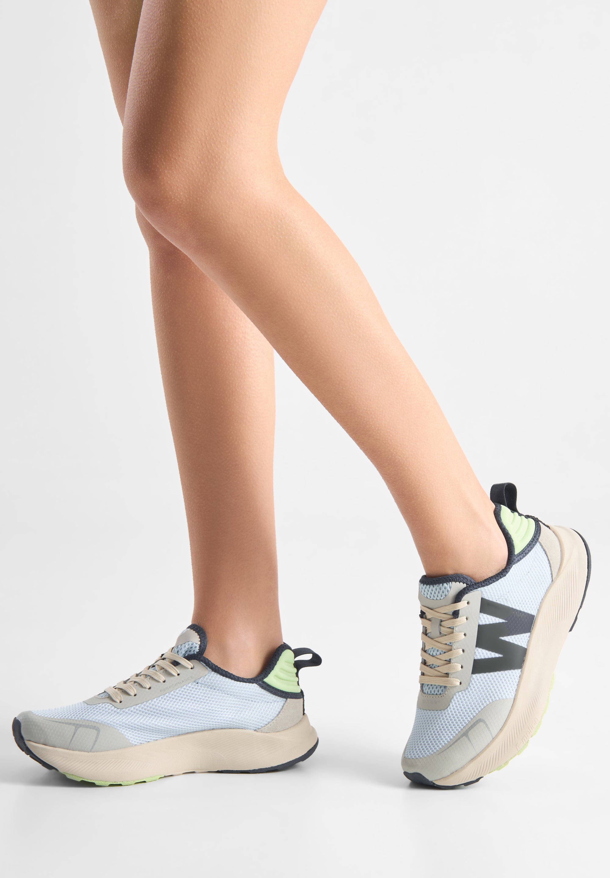 WODEN Sabine Sneakers 387 Moonstone/Matcha