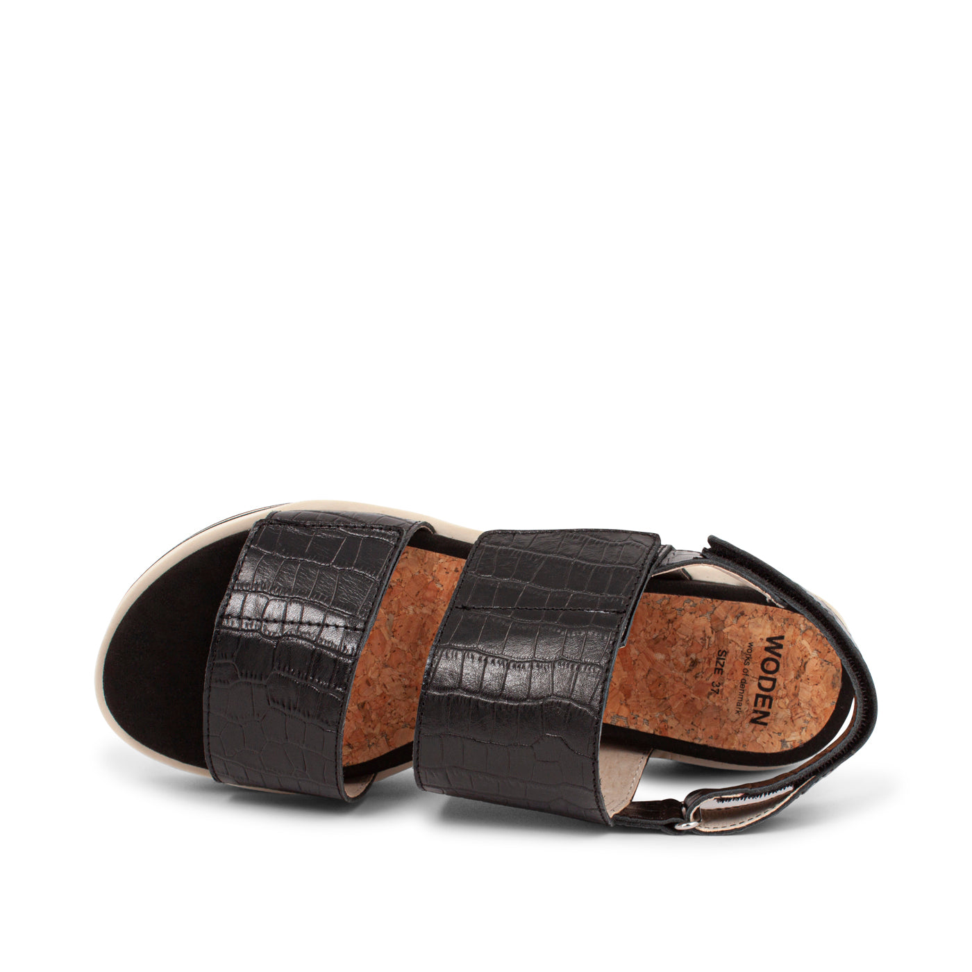 WODEN Saga Sandals 020 Black