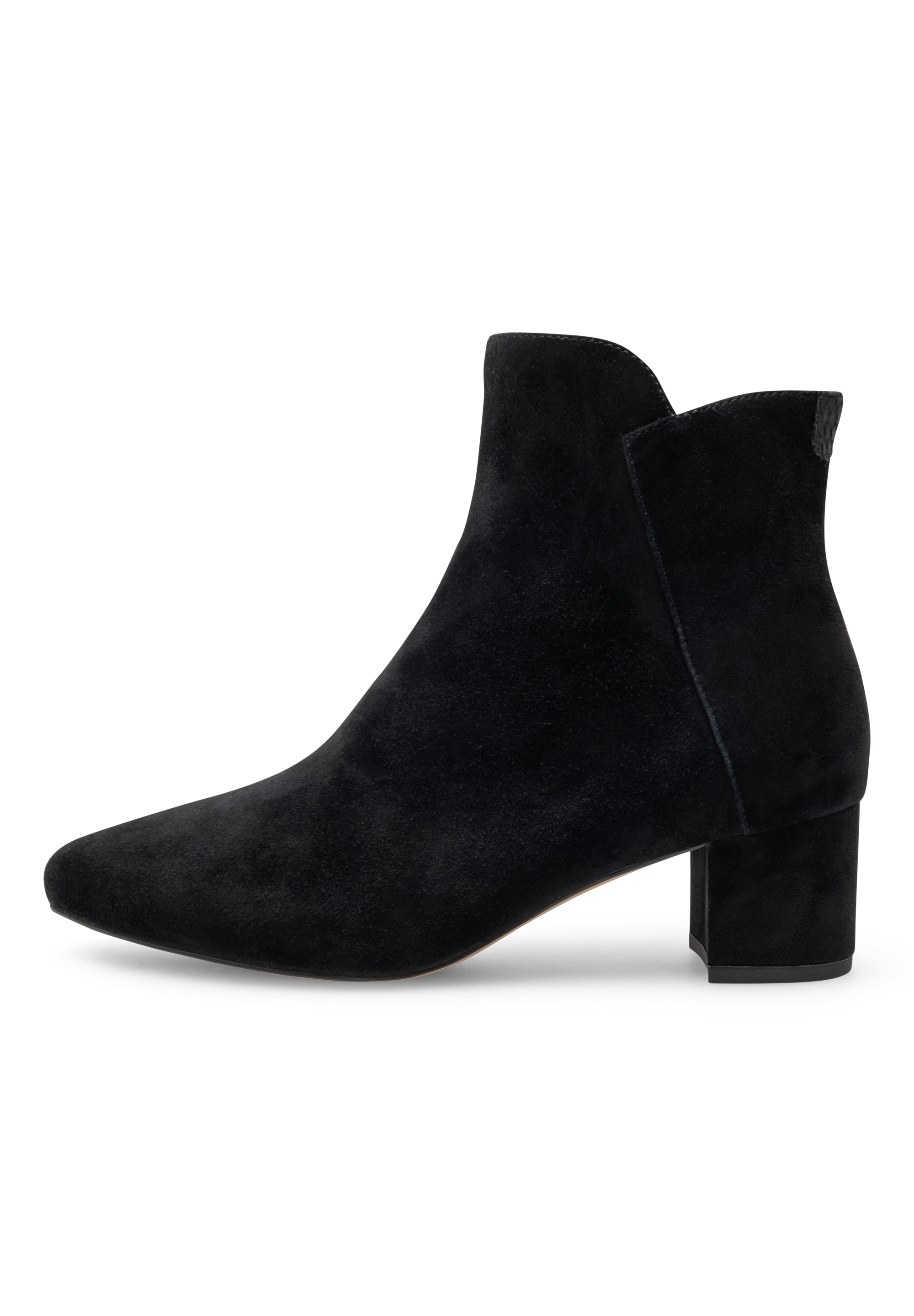 WODEN Saga Block Heeled Boots 020 Black