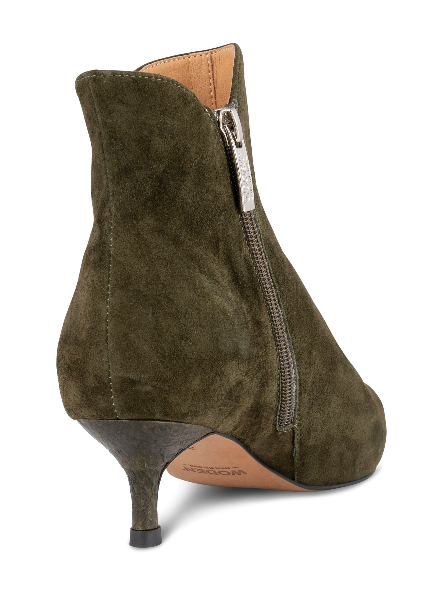 WODEN Saga Zip S Heels 703 Khaki