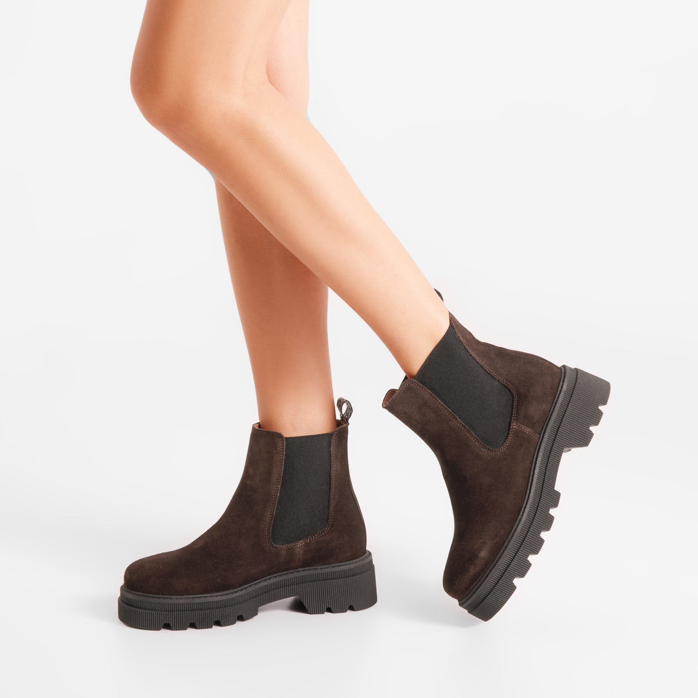 WODEN STB WOMENS Sanna Chelsea S Boots 063 Chocolate