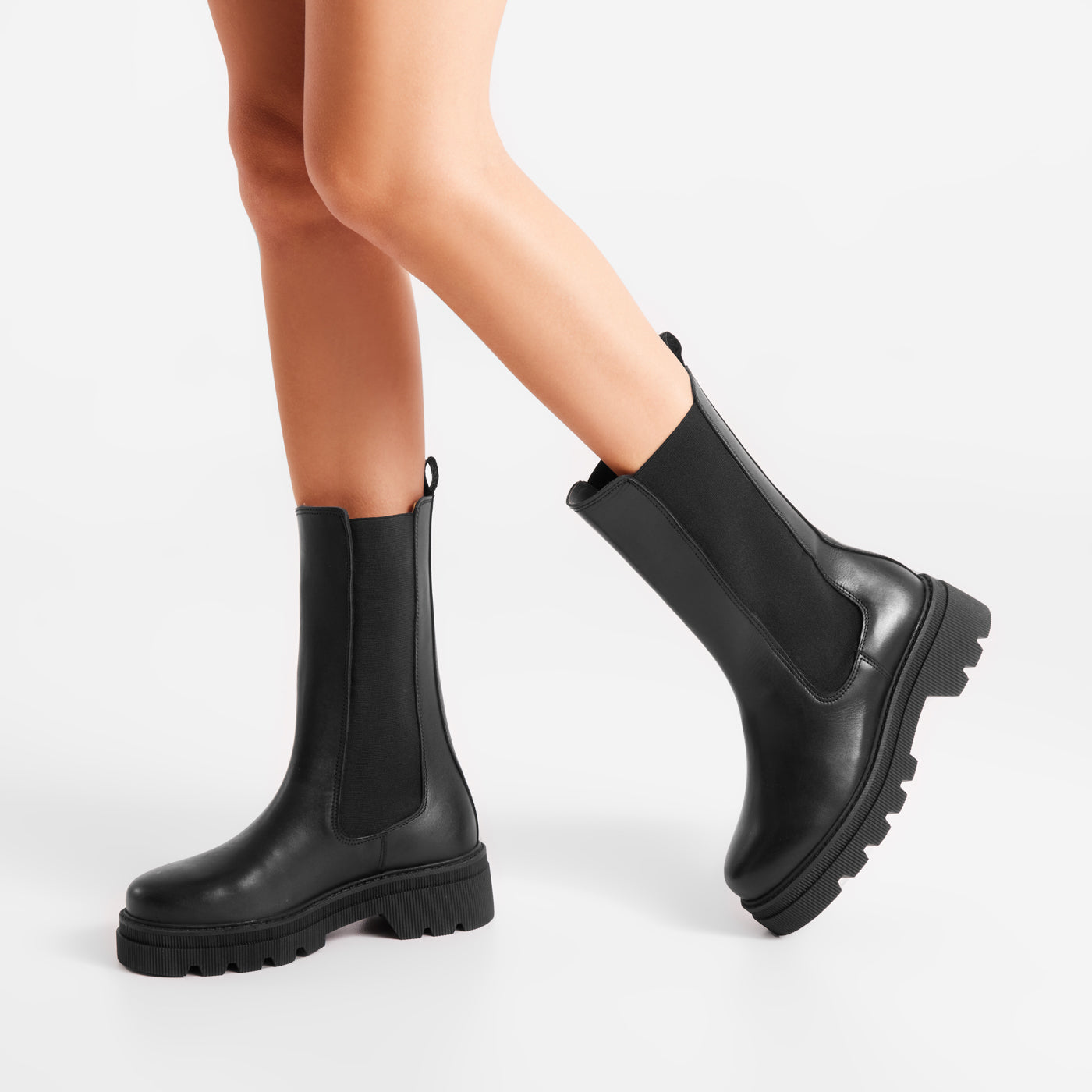 WODEN STB WOMENS Sanna Tall Boots 020 Black