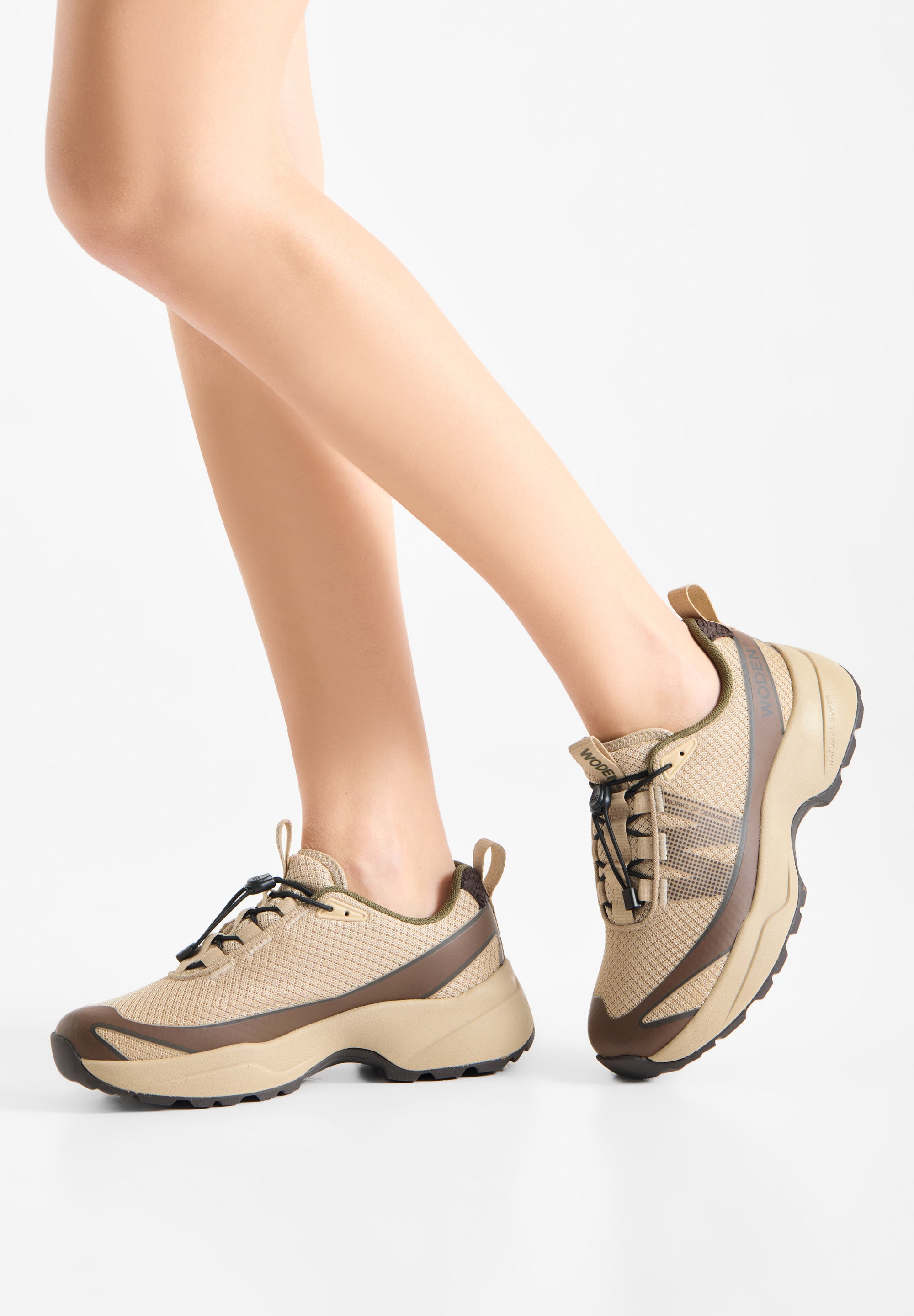 WODEN Selma Sneakers 852 Coffee Cream