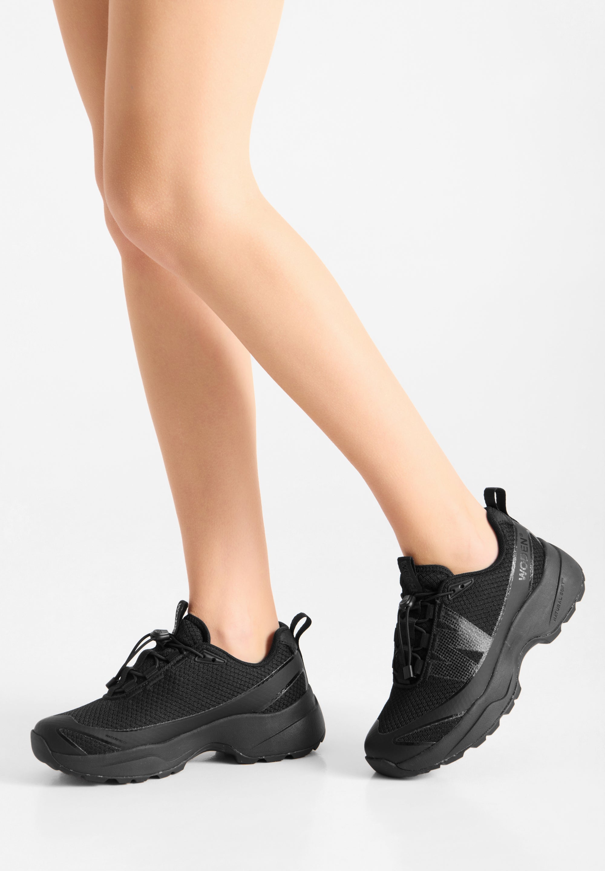 WODEN Selma Waterproof Waterproof Sneakers 021 Black/Black