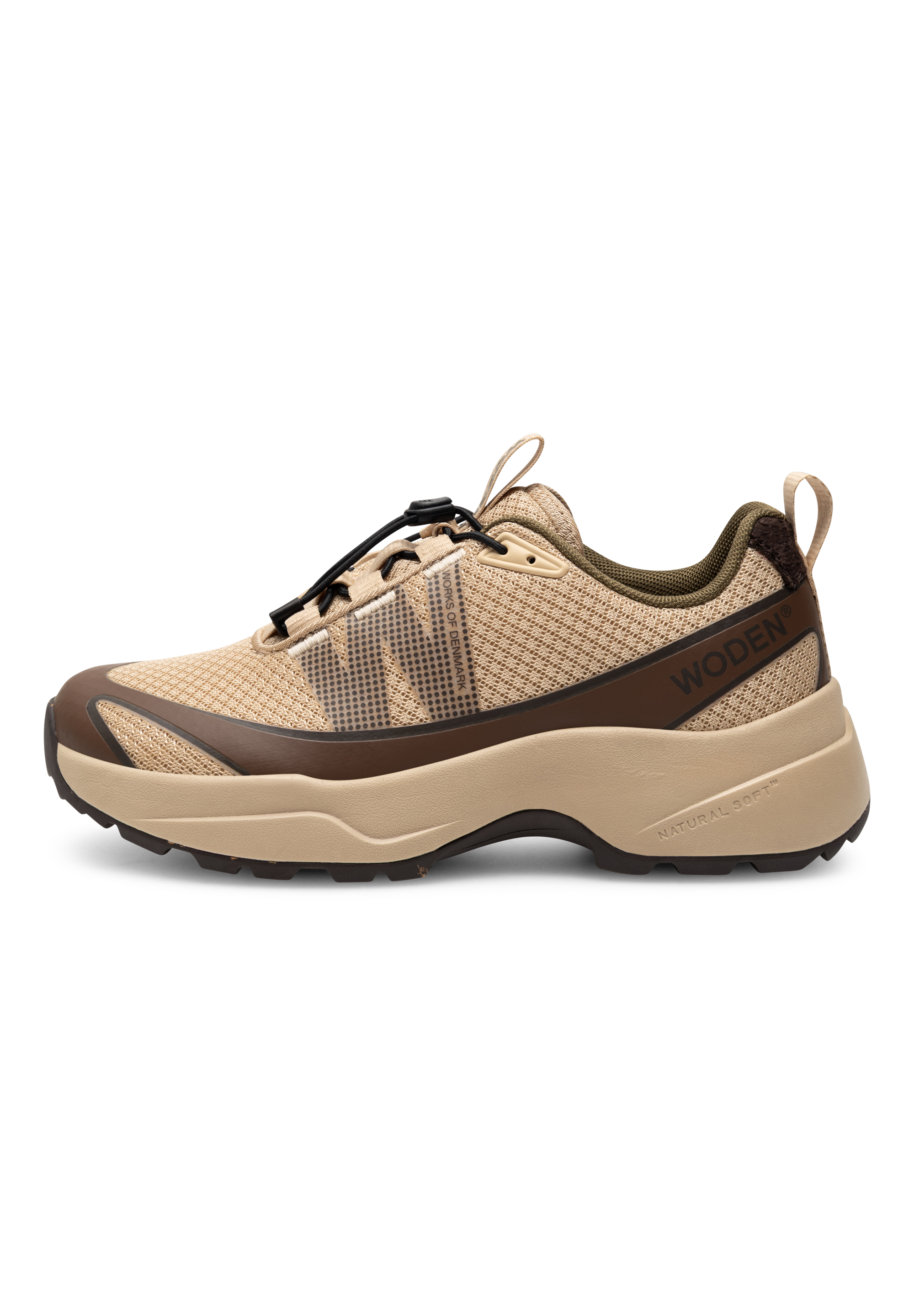 WODEN Selma Waterproof Waterproof Sneakers 852 Coffee Cream