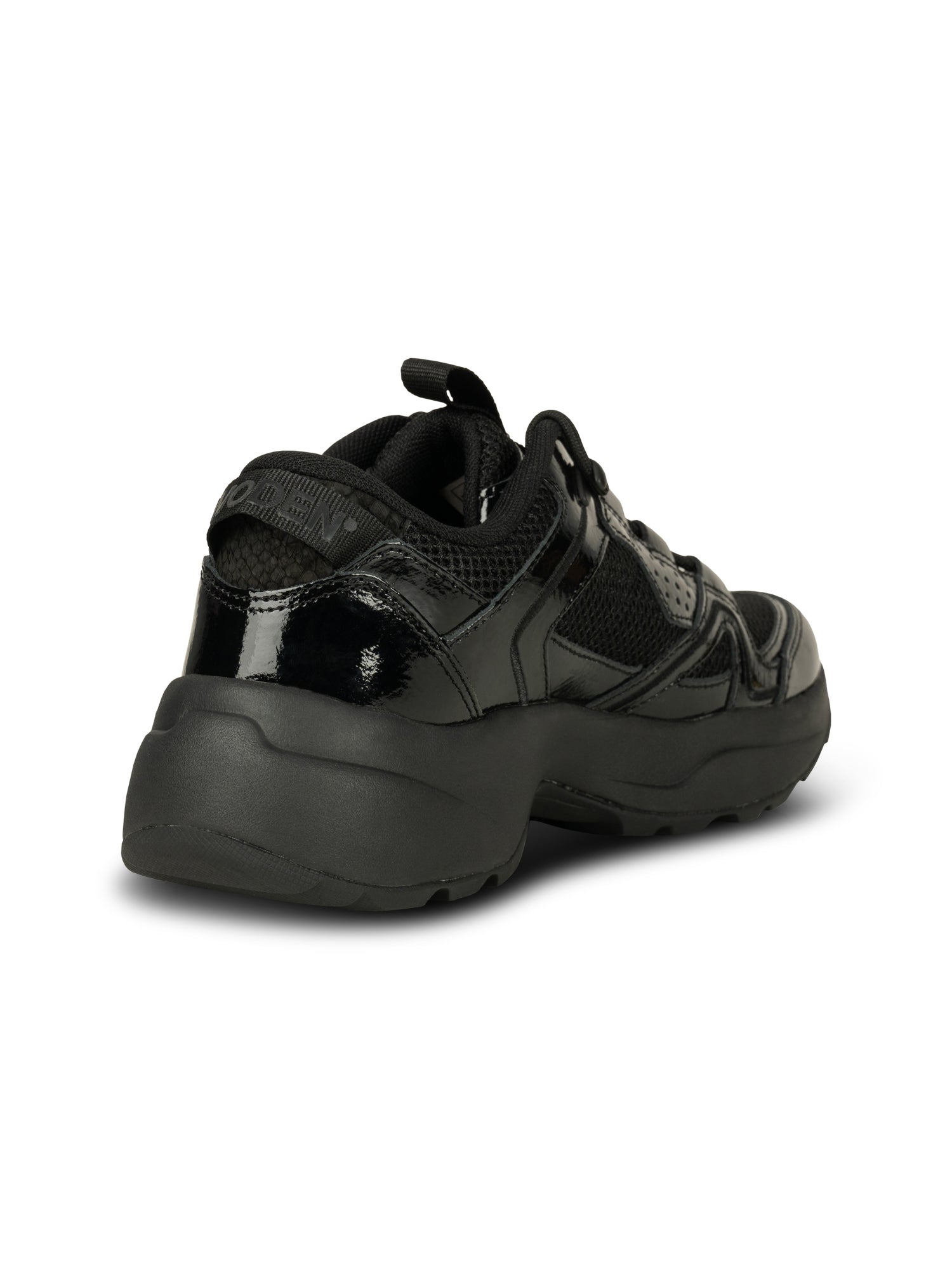 WODEN Sif Patent Sneakers 020 Black