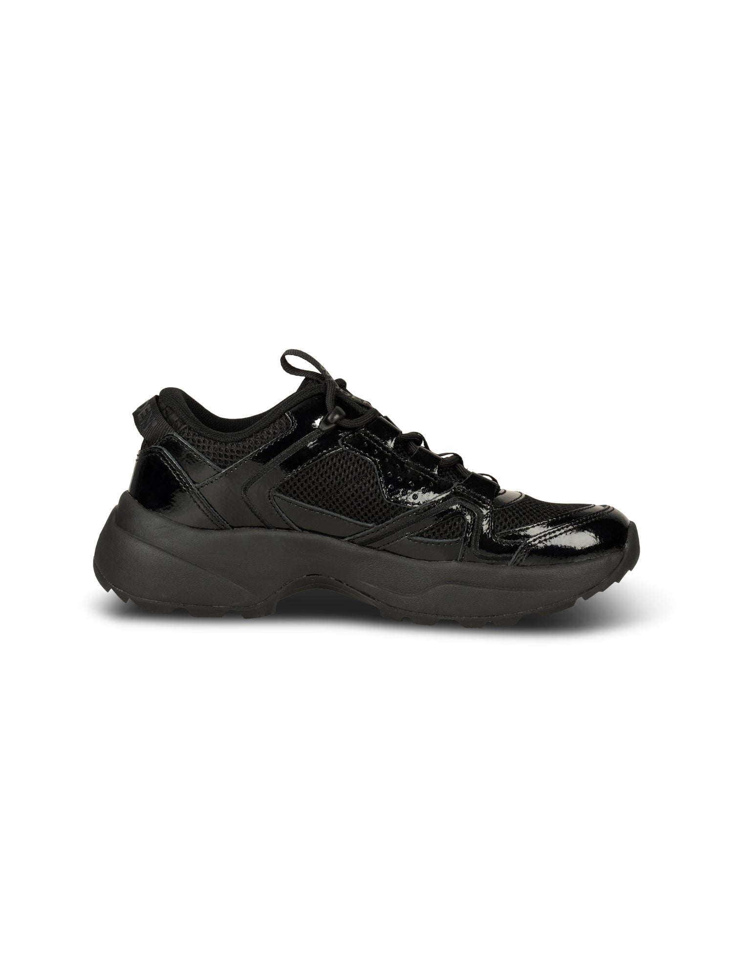 WODEN Sif Patent Sneakers 020 Black