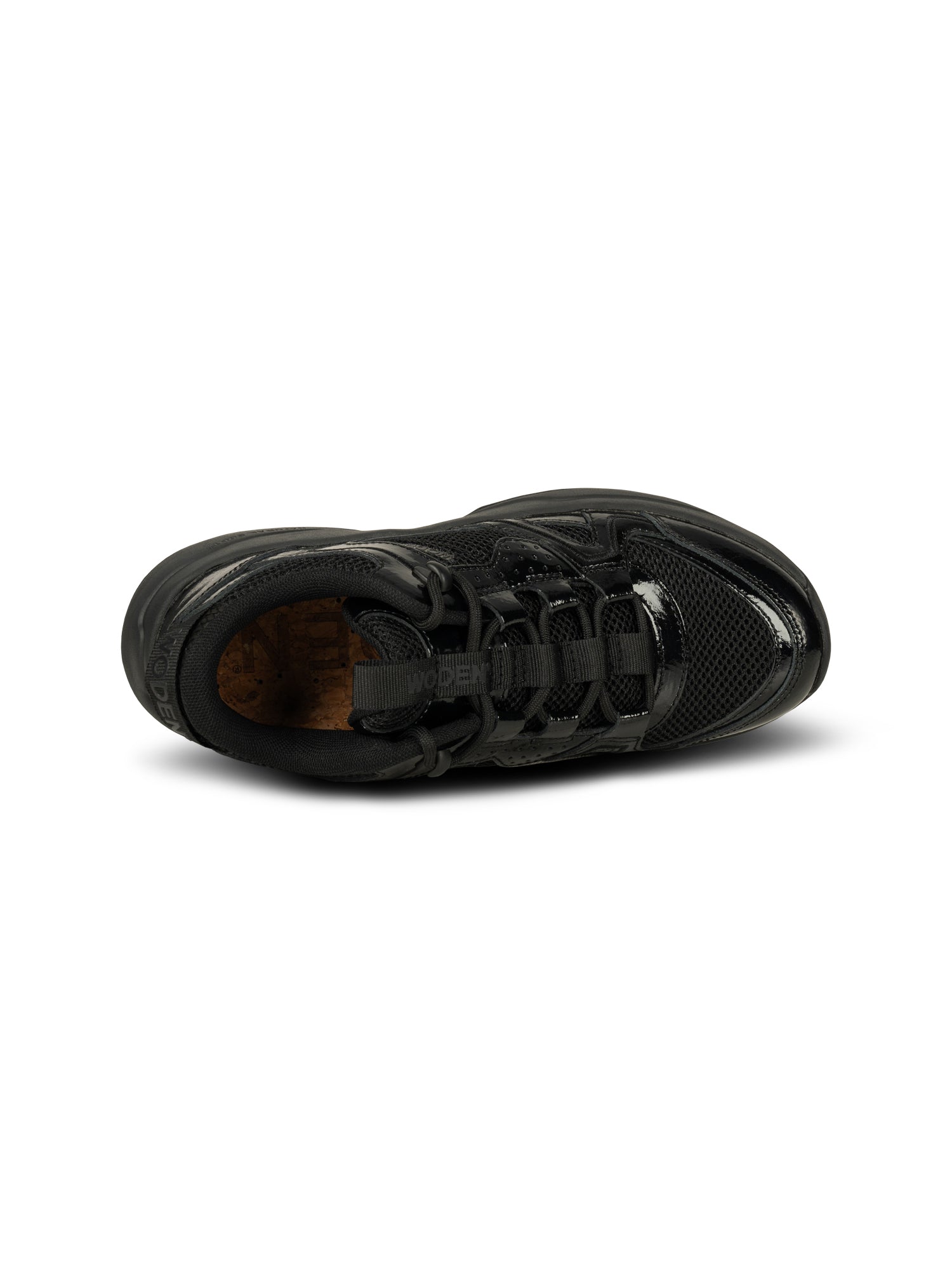 WODEN Sif Patent Sneakers 020 Black