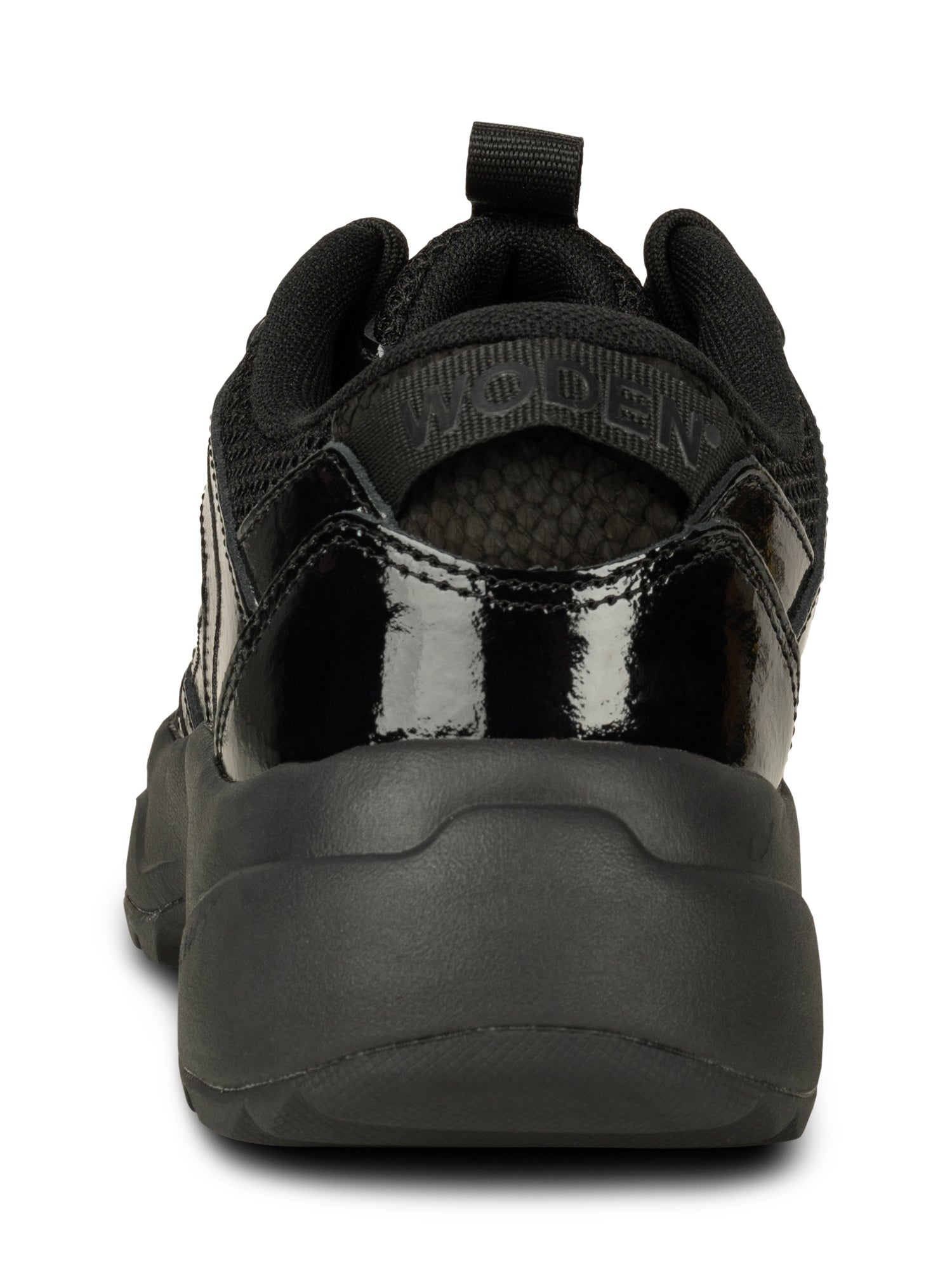 WODEN Sif Patent Sneakers 020 Black