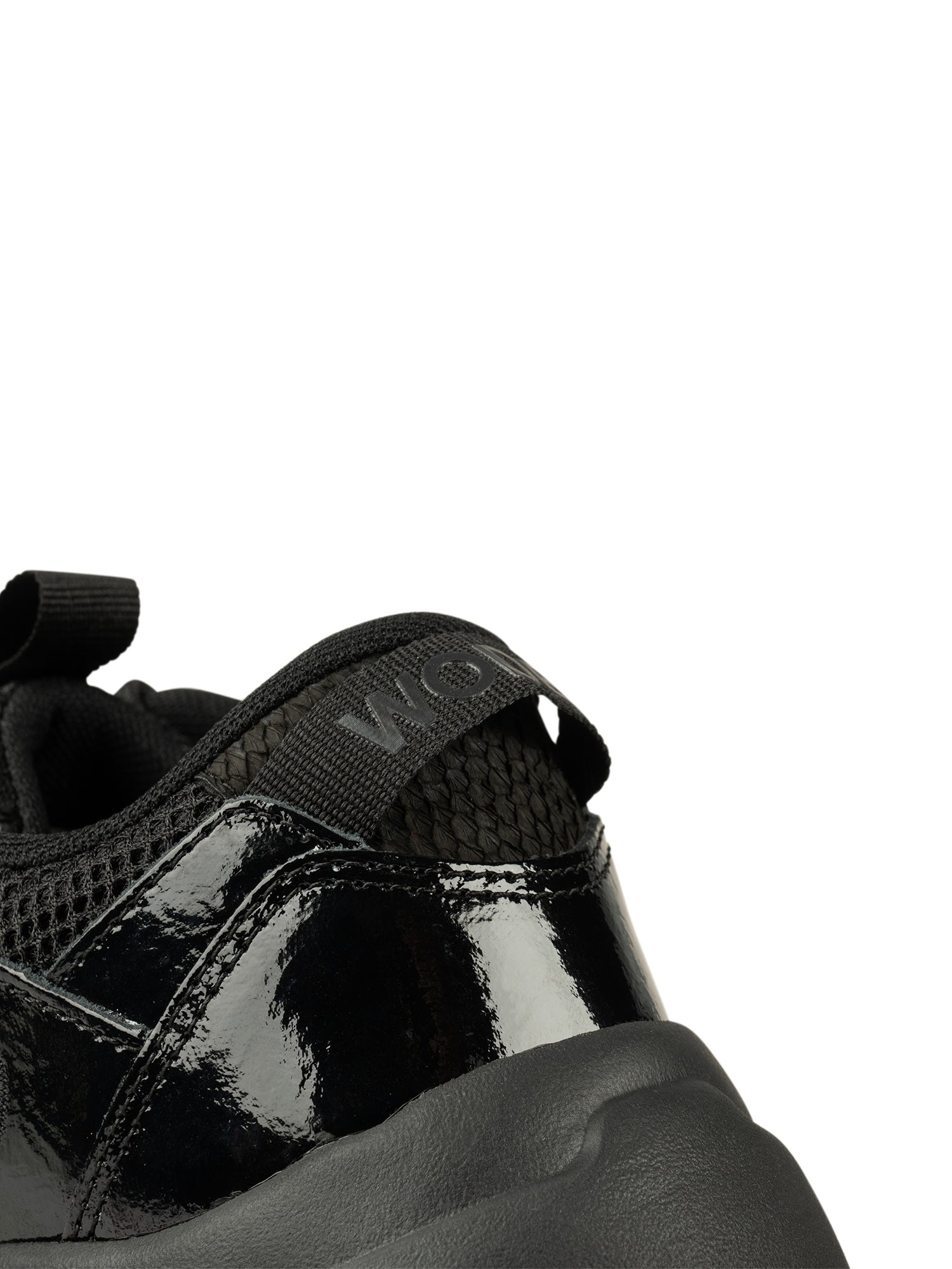 WODEN Sif Patent Sneakers 020 Black