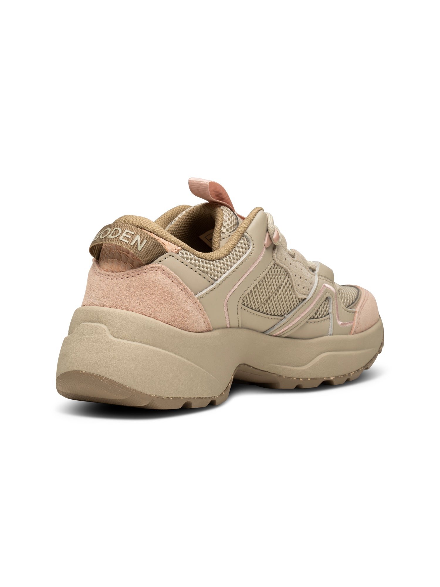 WODEN Sif Reflective Sneakers 007 Silver Lining/Ballerina