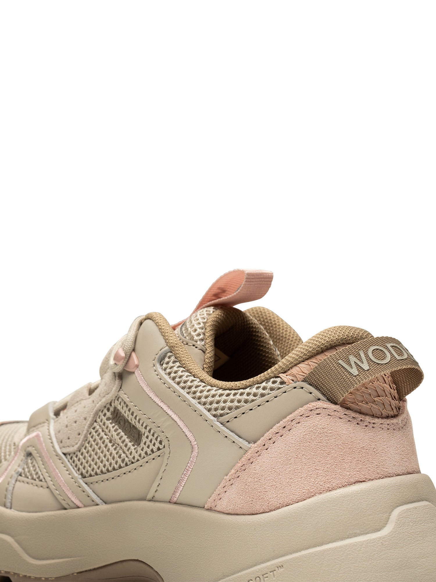 WODEN Sif Reflective Sneakers 007 Silver Lining/Ballerina