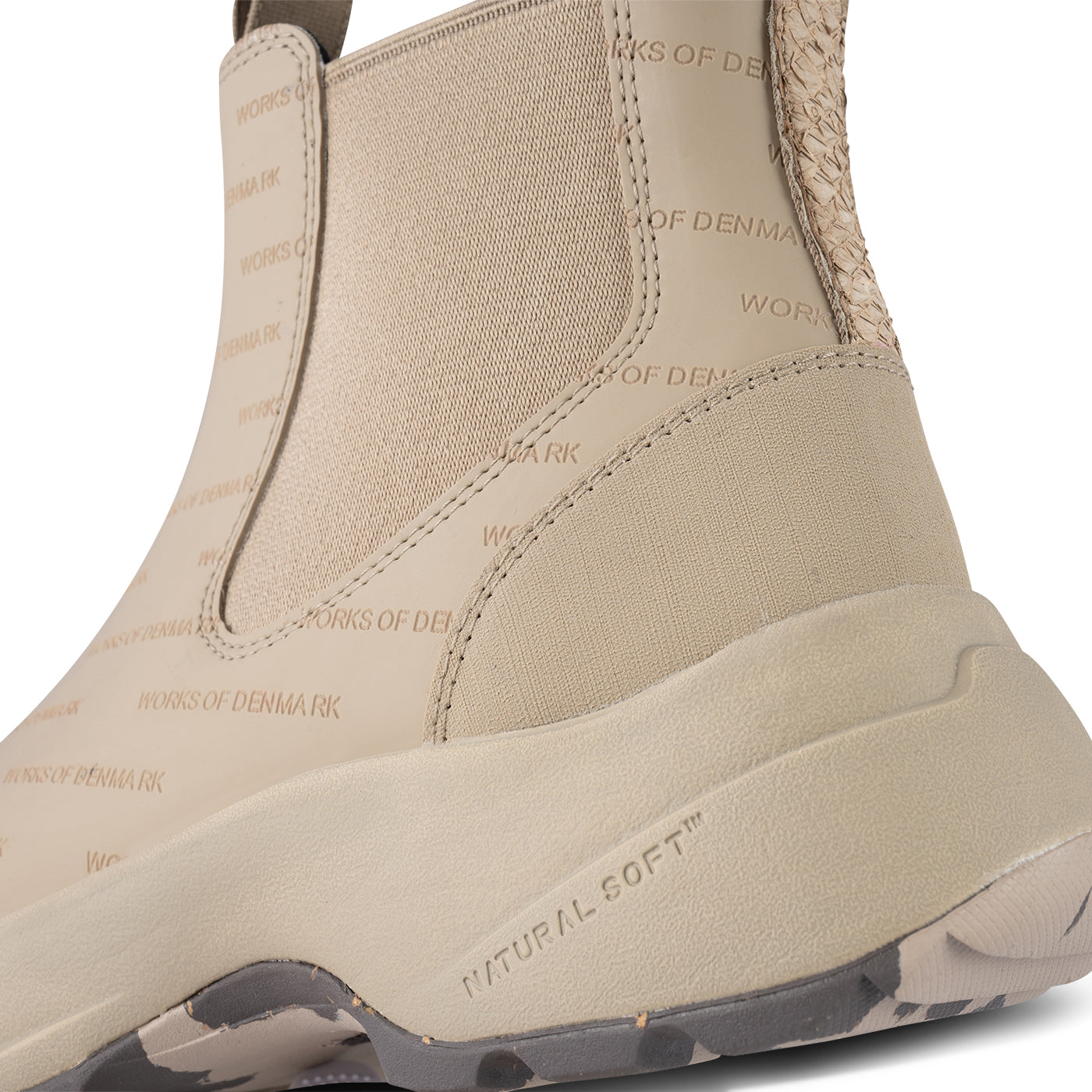 WODEN Siri Heritage Rubber Boots 776 Silver Mink
