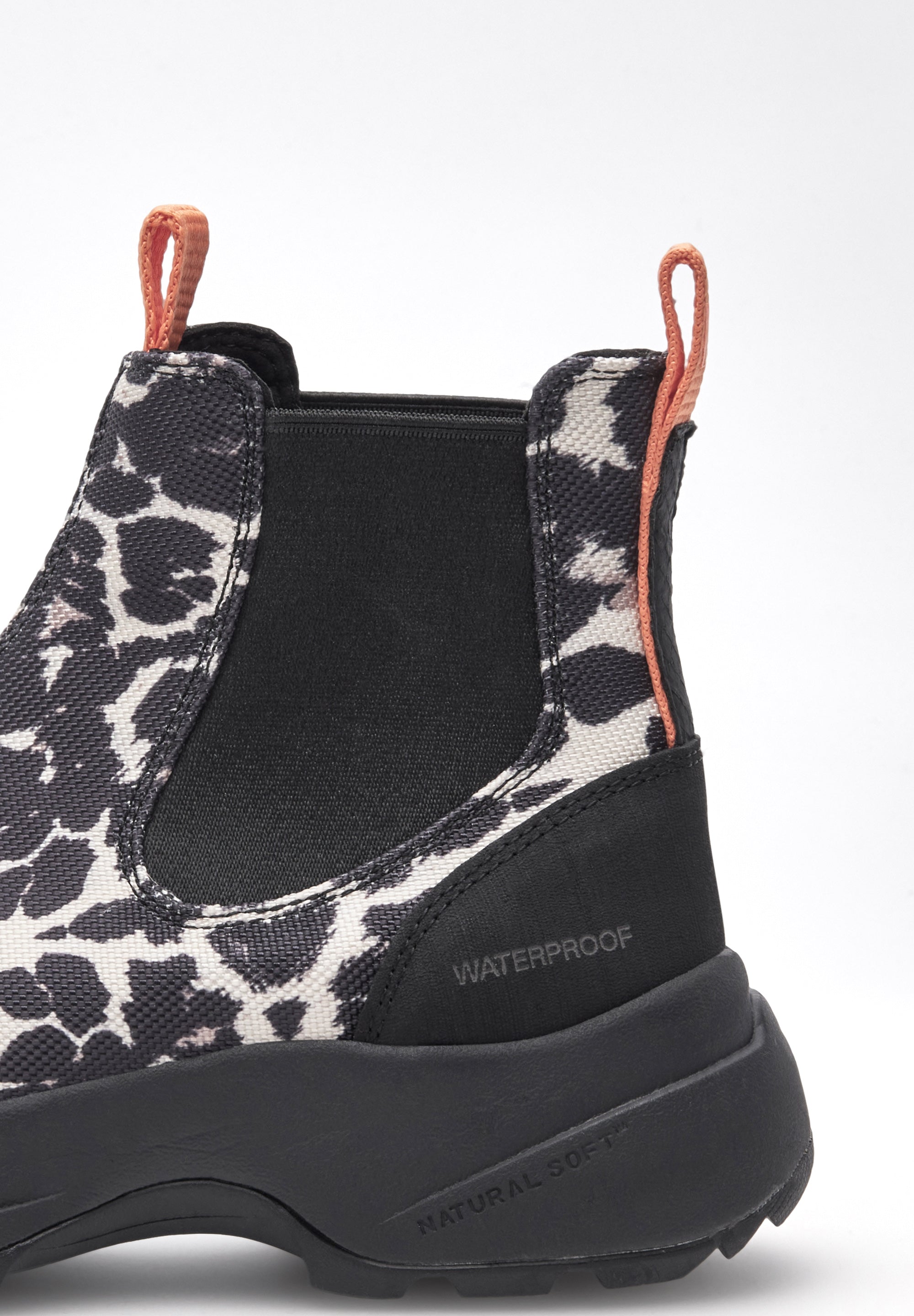 WODEN Siri Leo Waterproof Rubber Boots 327 Leopard