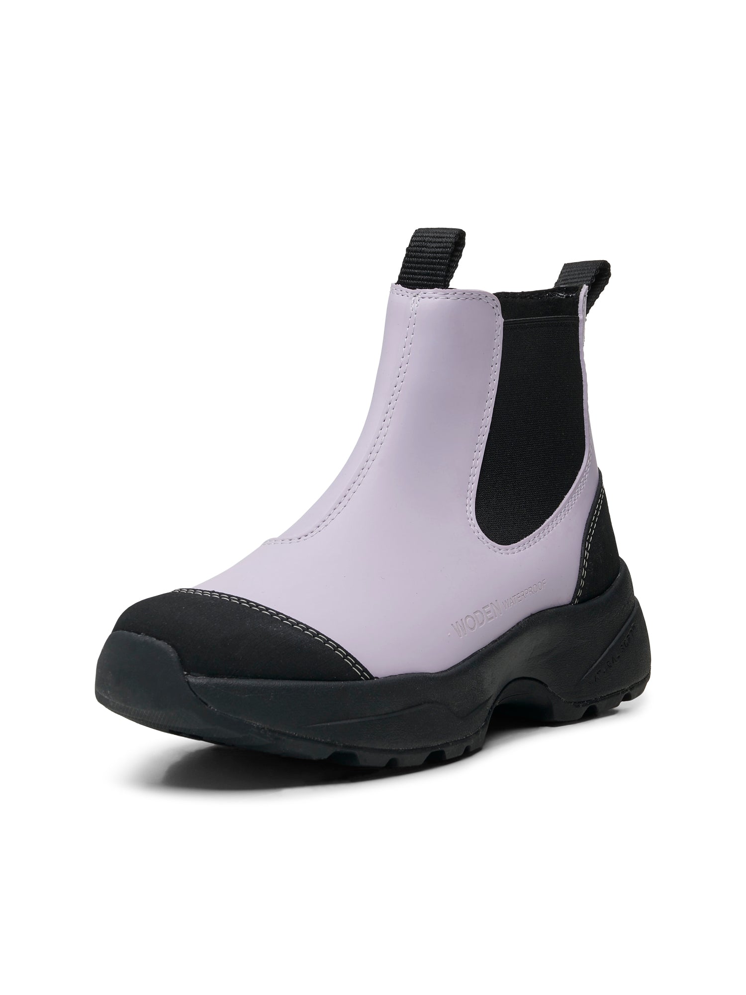 WODEN Siri Warm Waterproof Rubber Boots 898 Smoked Lavender