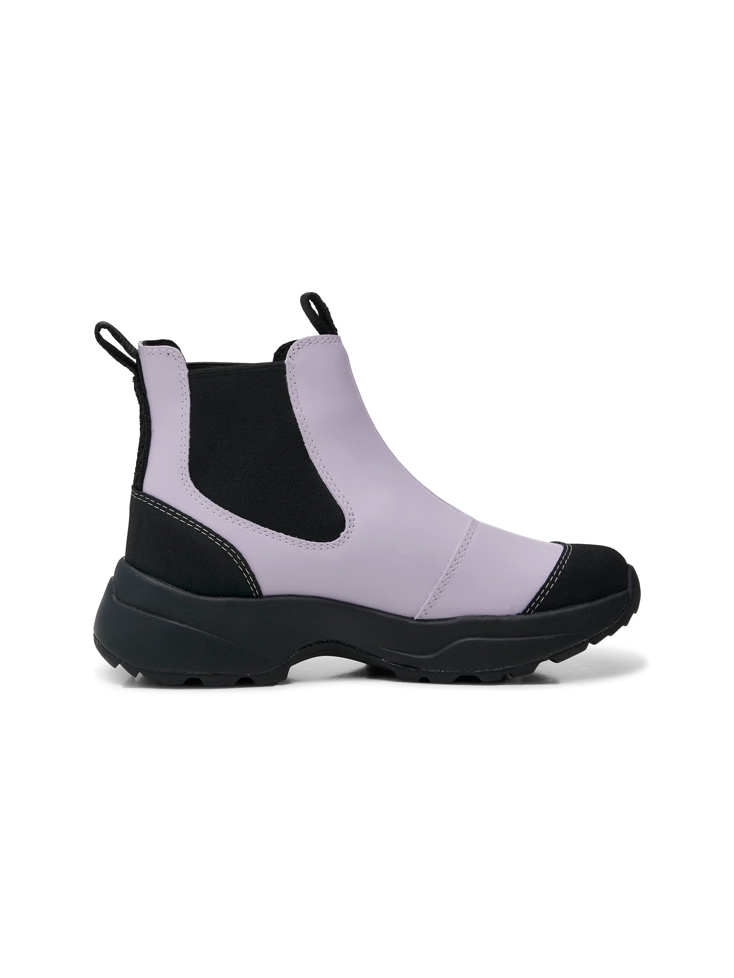 WODEN Siri Warm Waterproof Rubber Boots 898 Smoked Lavender